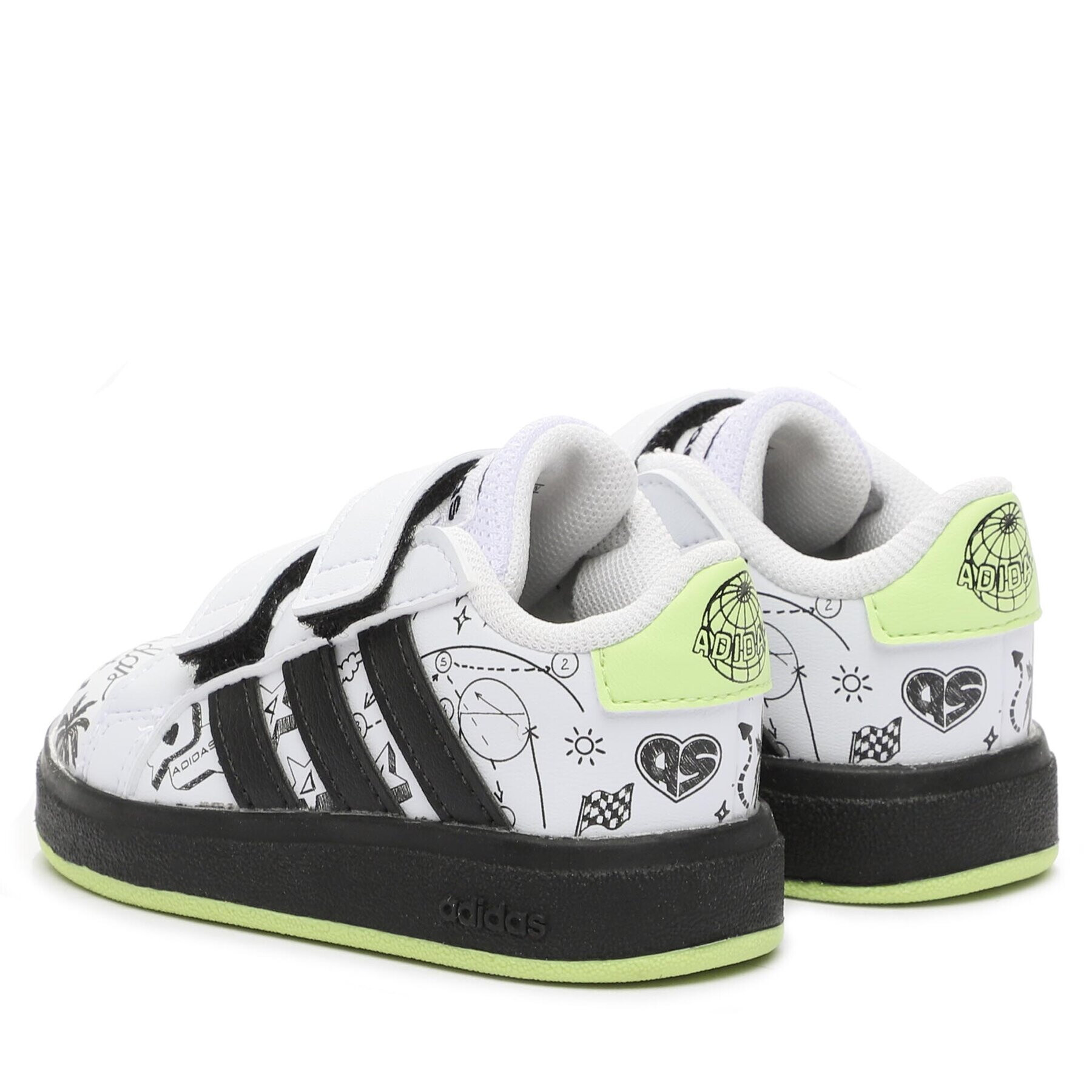 adidas Обувки Grand Court 2.0 Shoes Kids IG4848 Бял - Pepit.bg