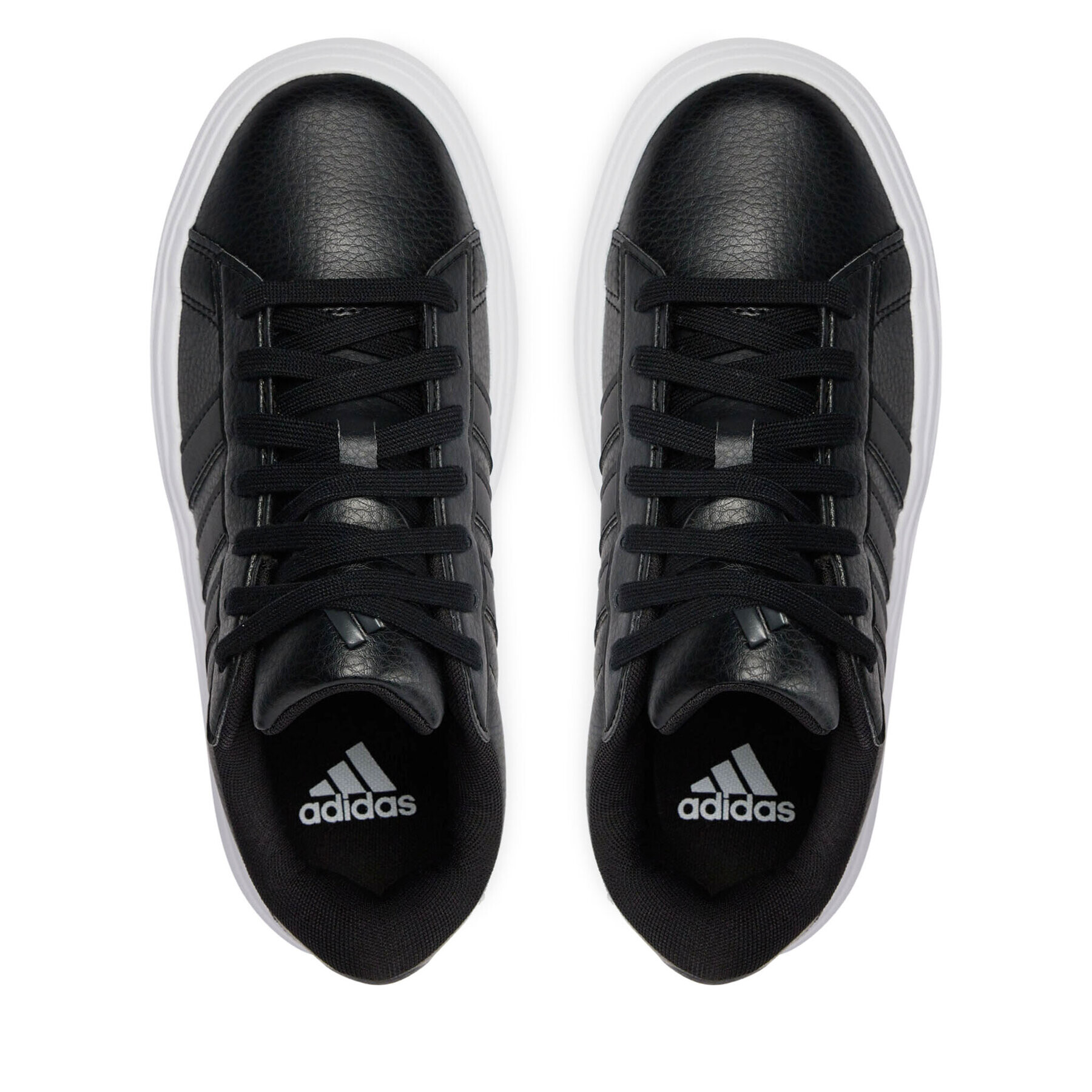 adidas Обувки Grand Court Platform IE1093 Черен - Pepit.bg