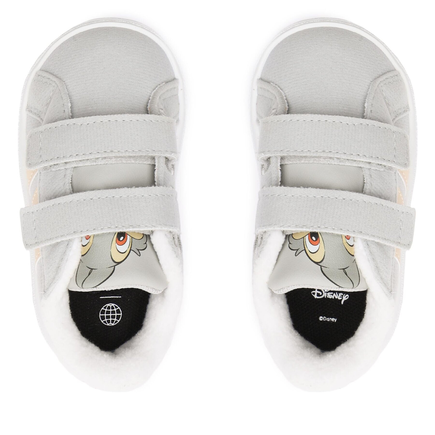 adidas Обувки Grand Court x Disney Bambi Thumper Shoes Kids IG0451 Сив - Pepit.bg