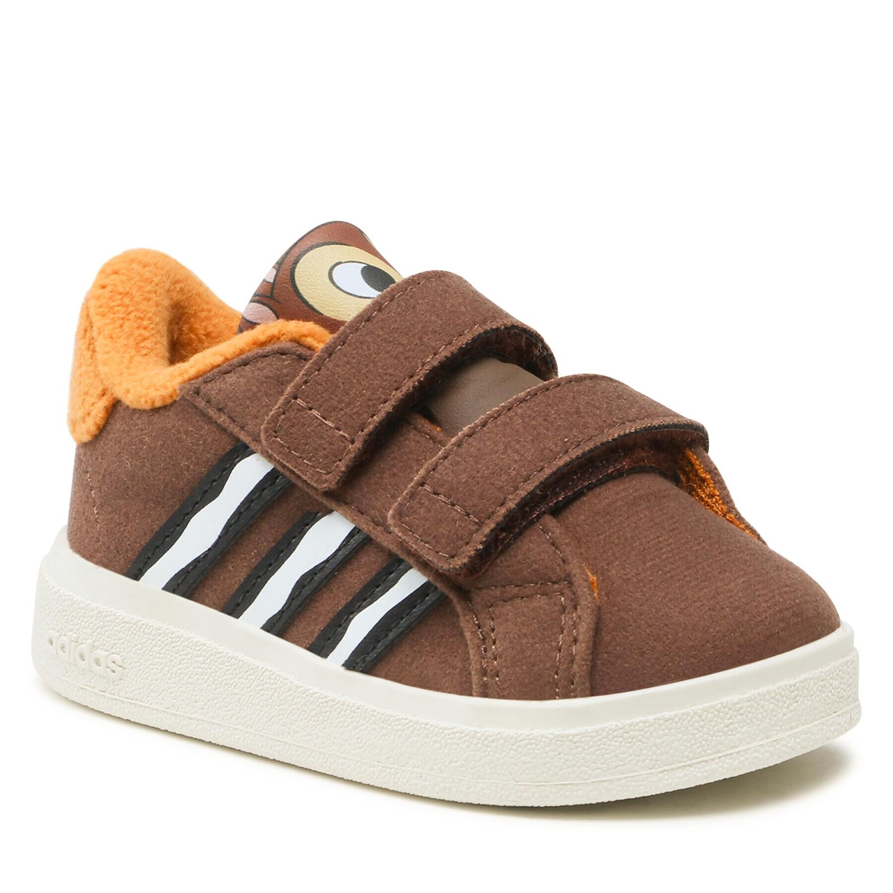 adidas Обувки Grand Court x Disney Chipmunks Shoes Kids IG0452 Кафяв - Pepit.bg