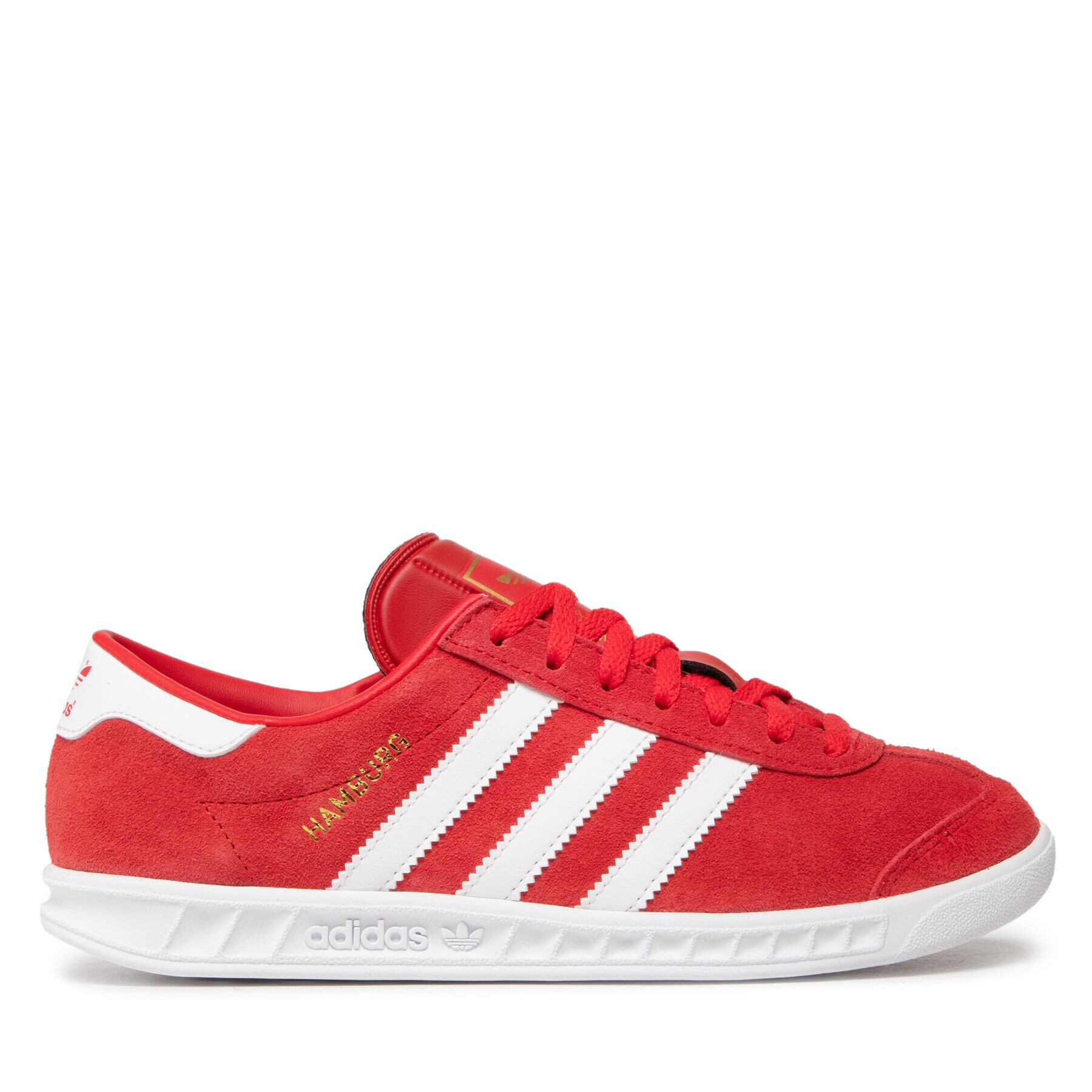 adidas Обувки Hamburg J GX3172 Червен - Pepit.bg