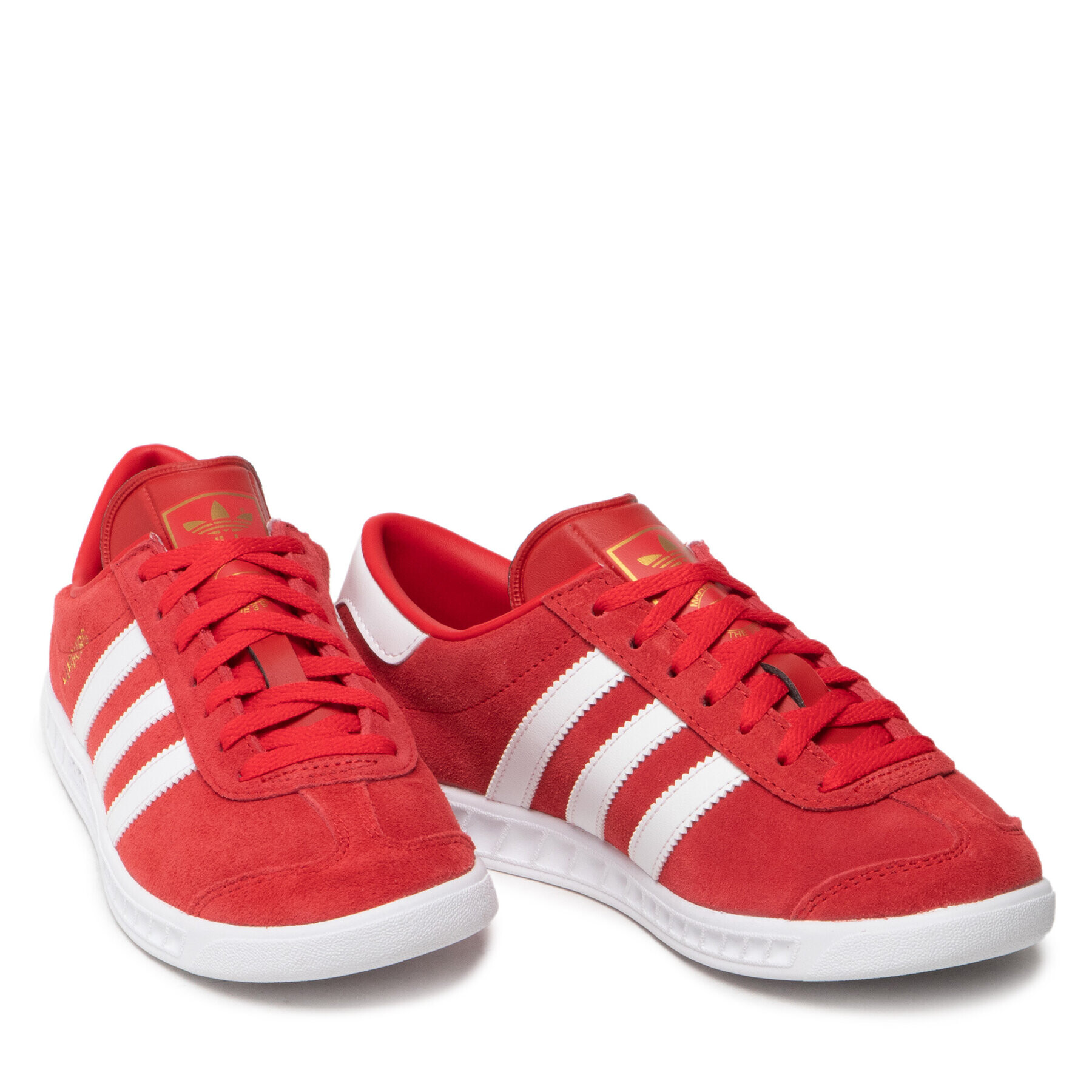 adidas Обувки Hamburg J GX3172 Червен - Pepit.bg