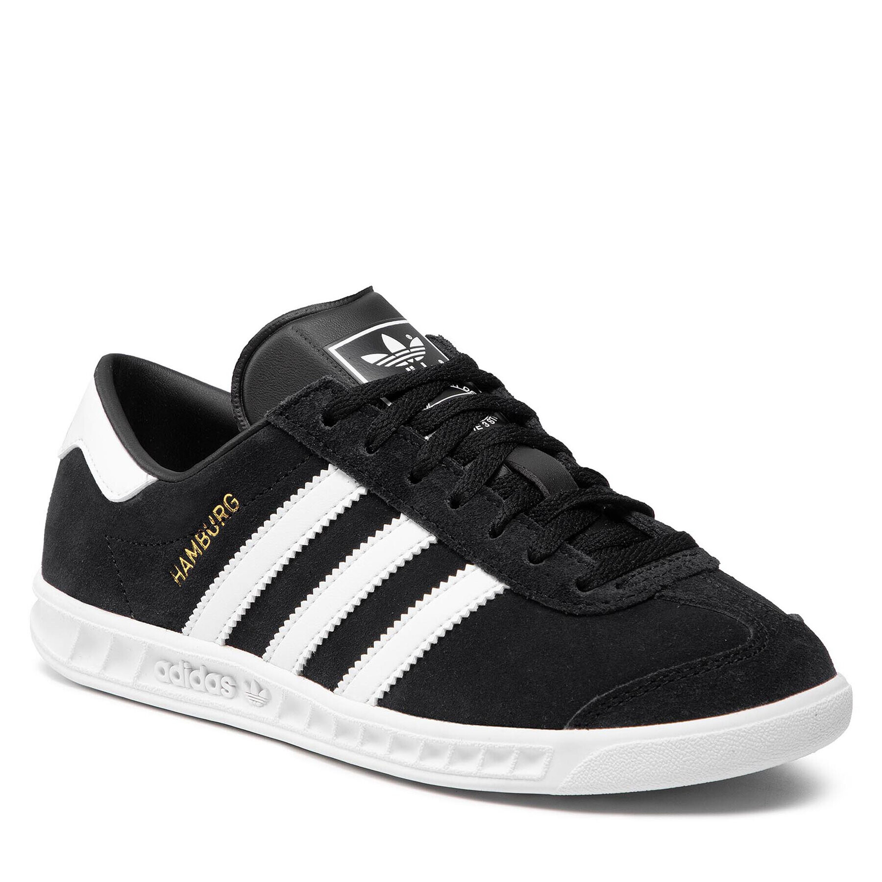 adidas Обувки Hamburg J H06605 Черен - Pepit.bg