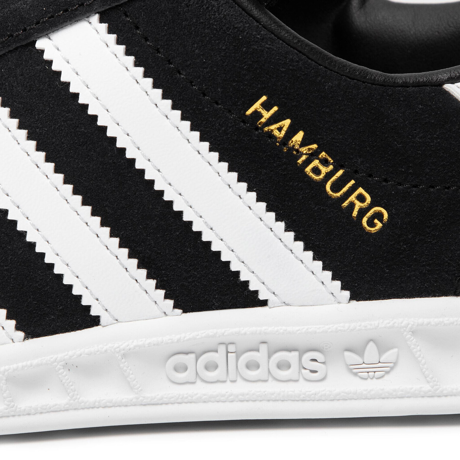 adidas Обувки Hamburg J H06605 Черен - Pepit.bg