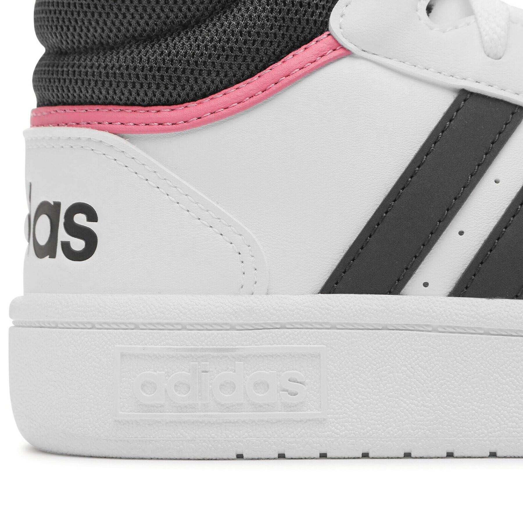 adidas Обувки Hoops 3.0 GW5455 Бял - Pepit.bg
