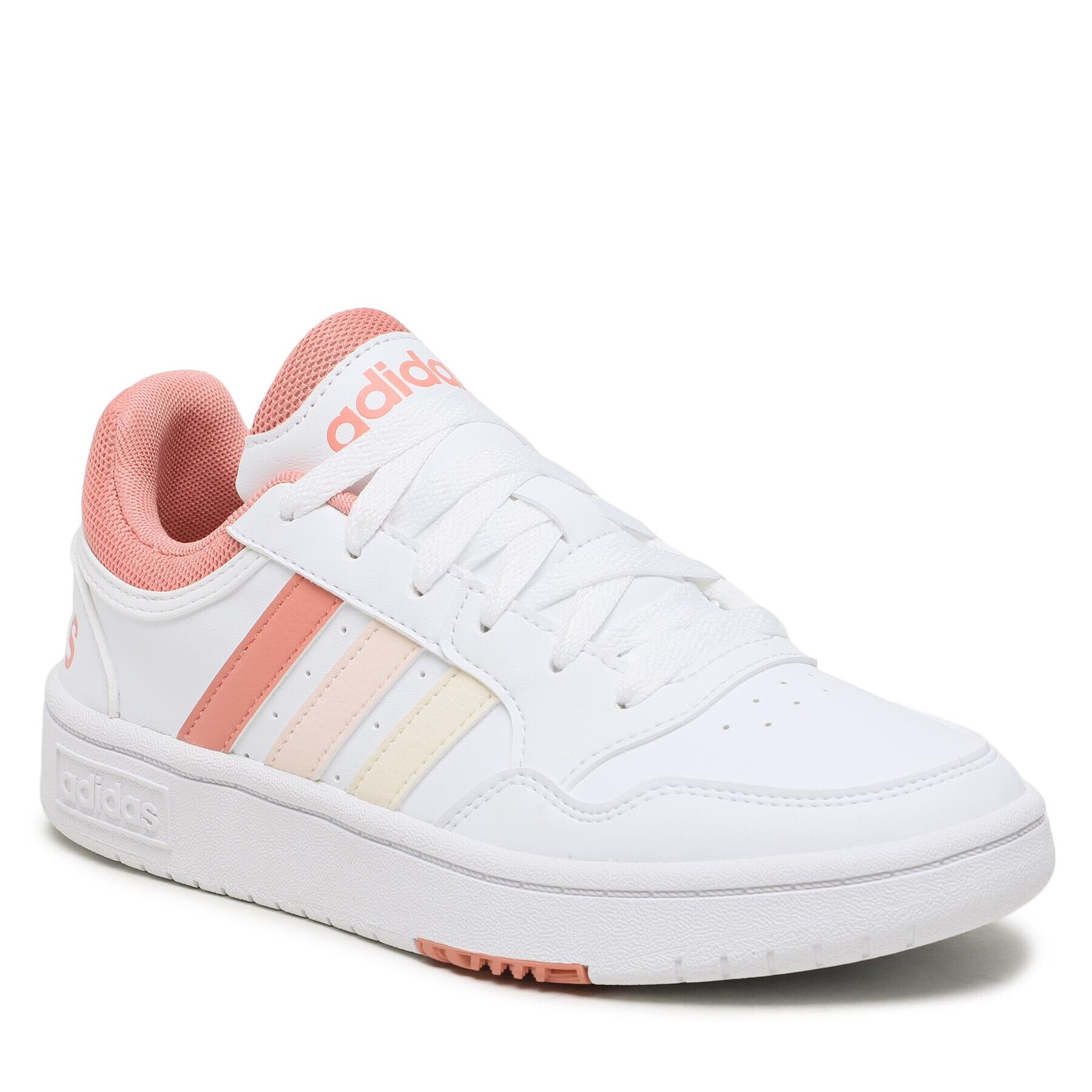 adidas Обувки Hoops 3.0 IG7893 Бял - Pepit.bg