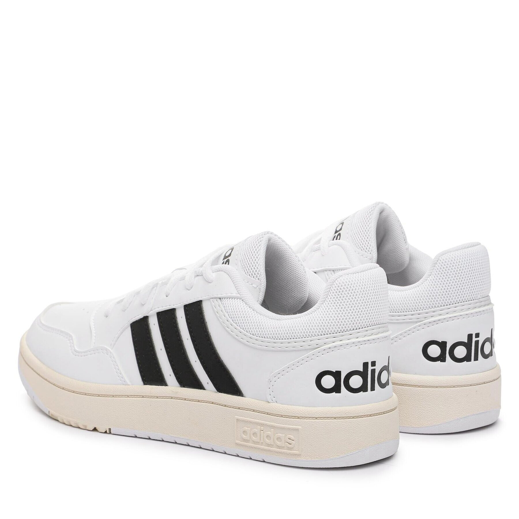 adidas Обувки Hoops 3.0 Low Classic Vintage Shoes GY5434 Бял - Pepit.bg