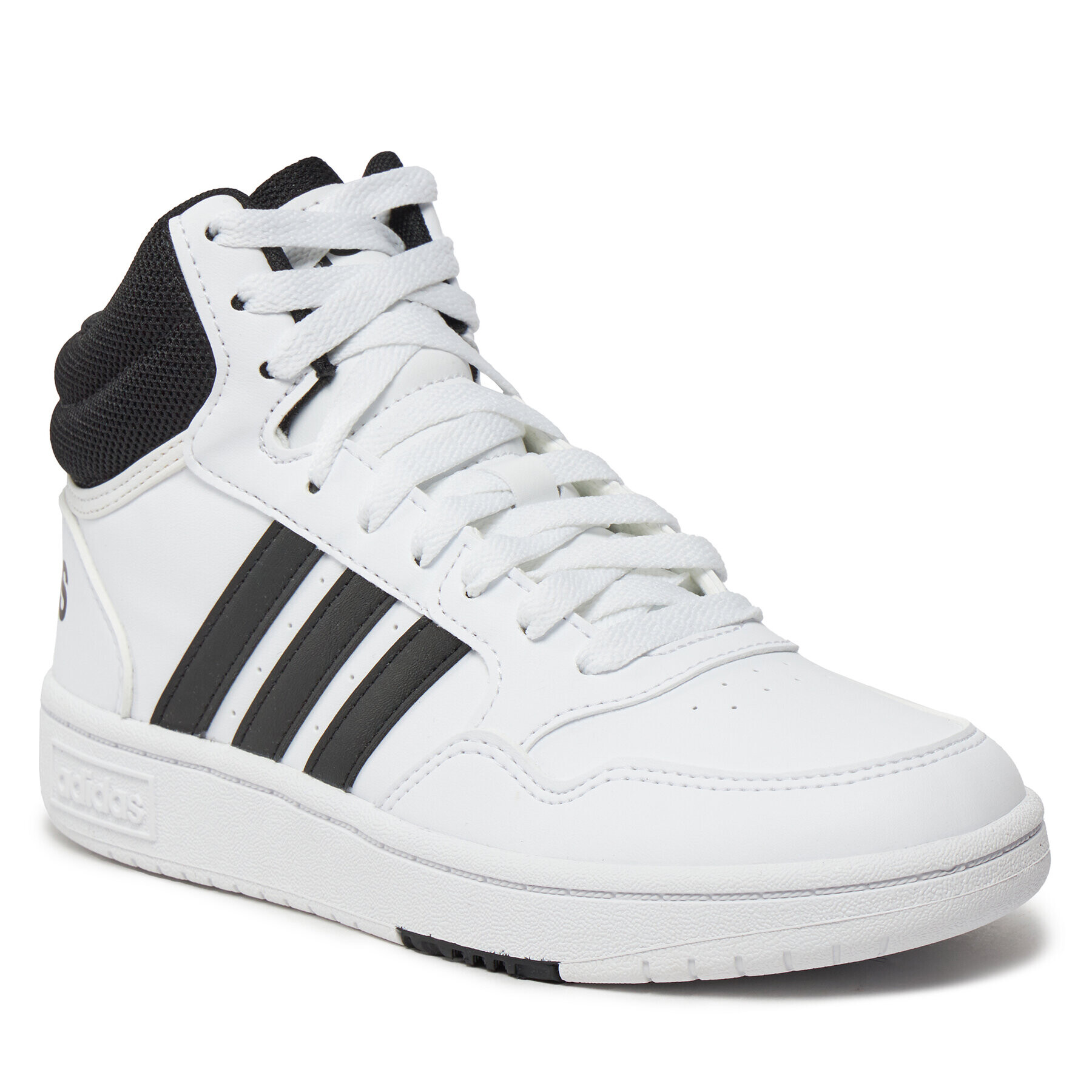 adidas Обувки Hoops 3.0 Mid K IG3715 Бял - Pepit.bg