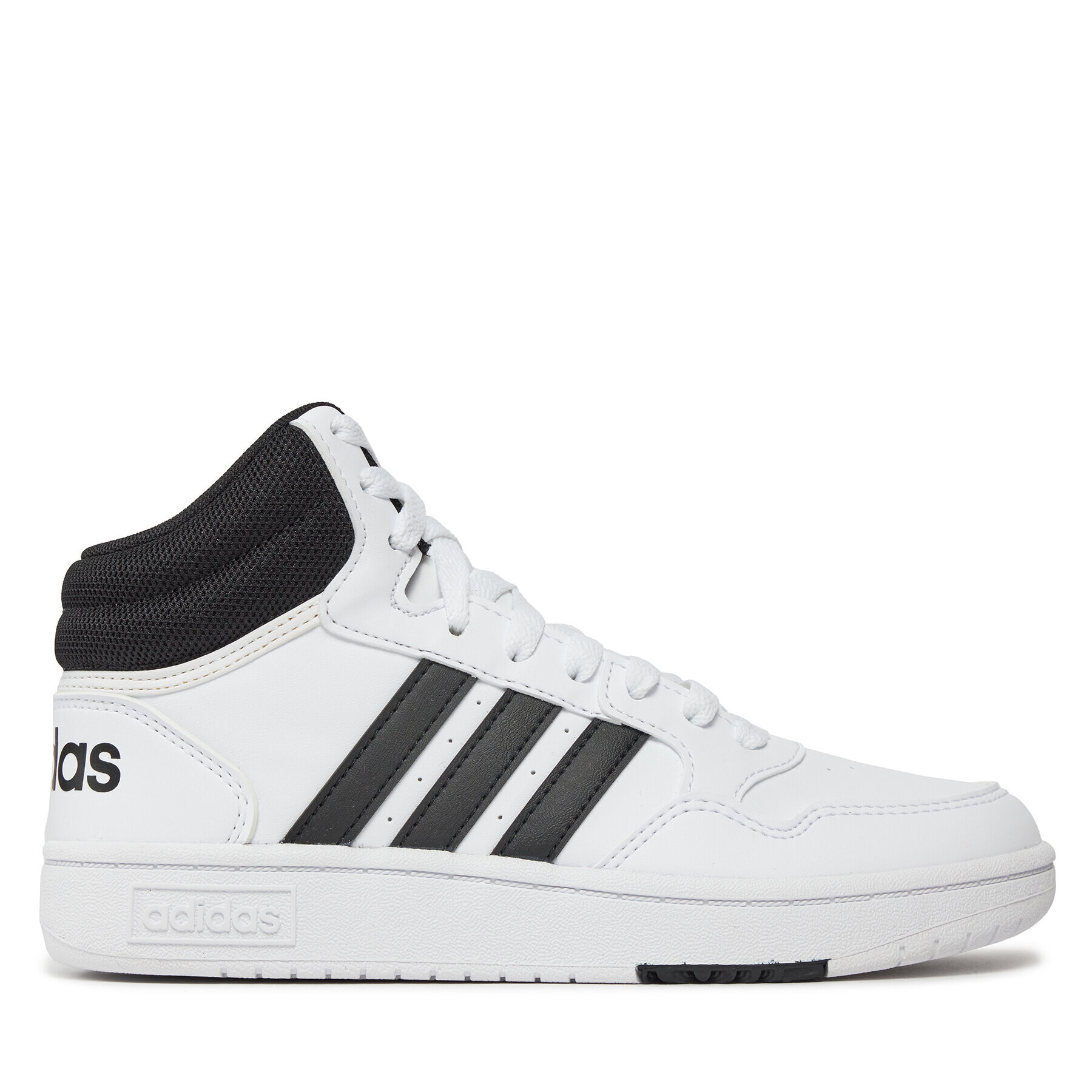 adidas Обувки Hoops 3.0 Mid K IG3715 Бял - Pepit.bg