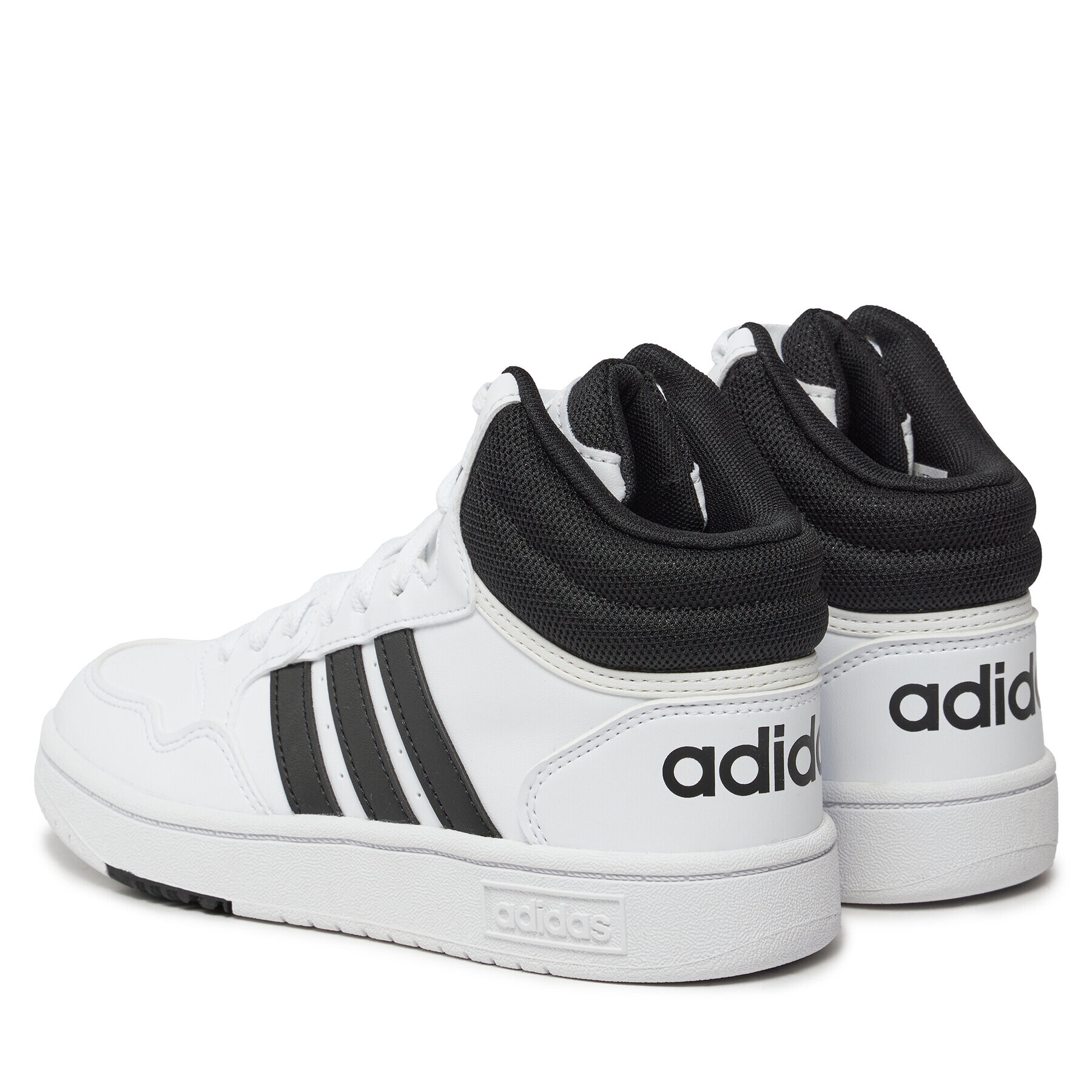 adidas Обувки Hoops 3.0 Mid K IG3715 Бял - Pepit.bg