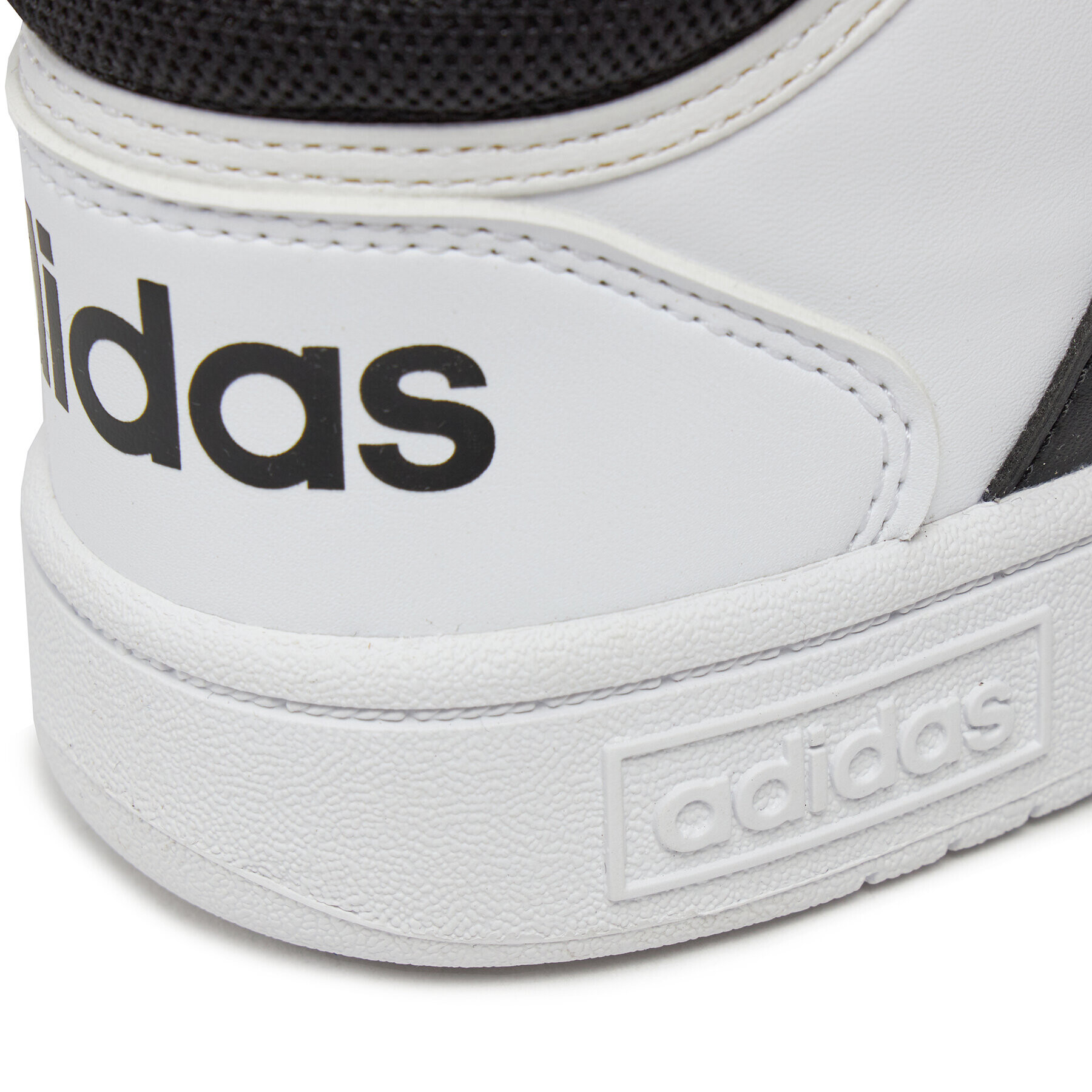 adidas Обувки Hoops 3.0 Mid K IG3715 Бял - Pepit.bg