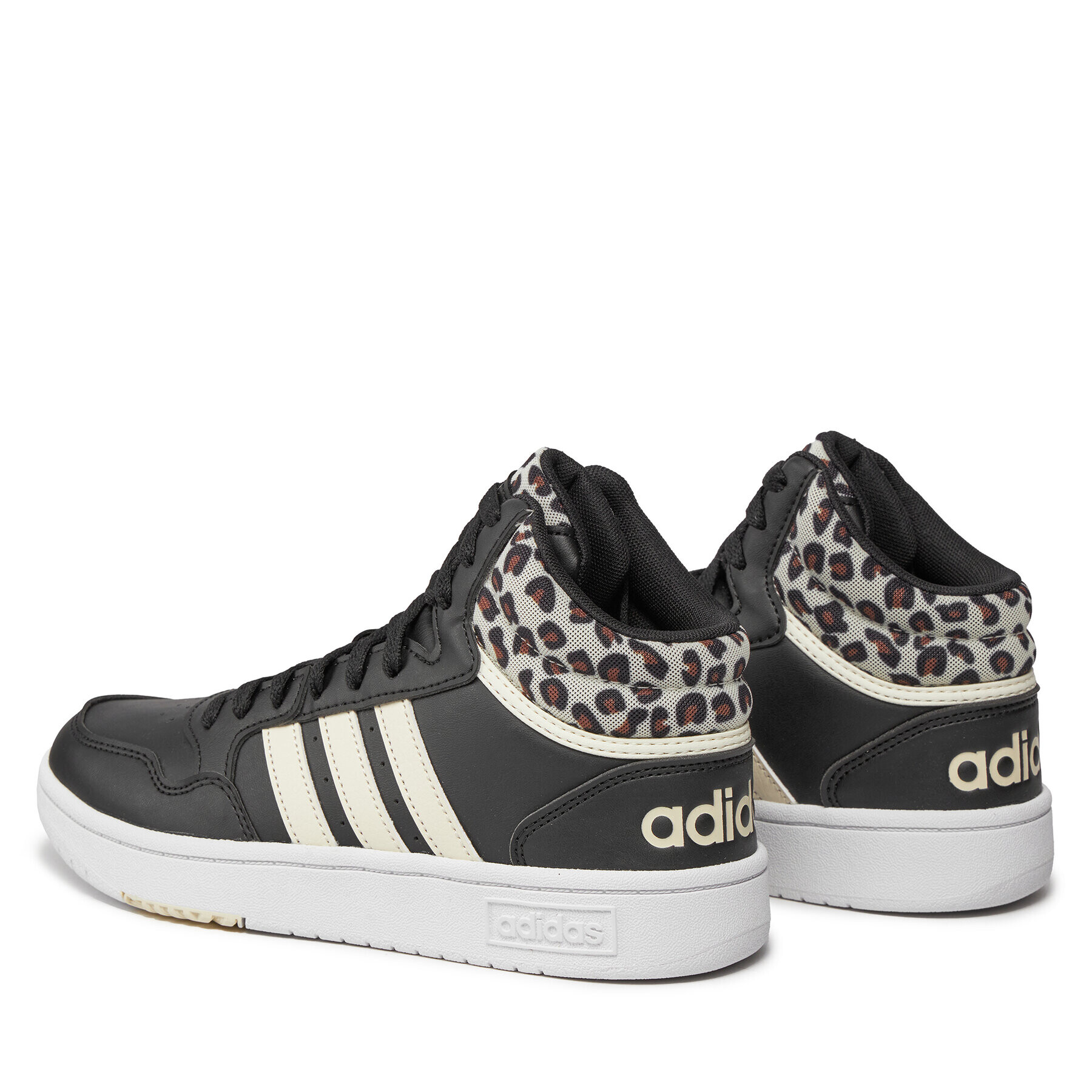 adidas Обувки Hoops 3.0 Mid Shoes IG7895 Черен - Pepit.bg
