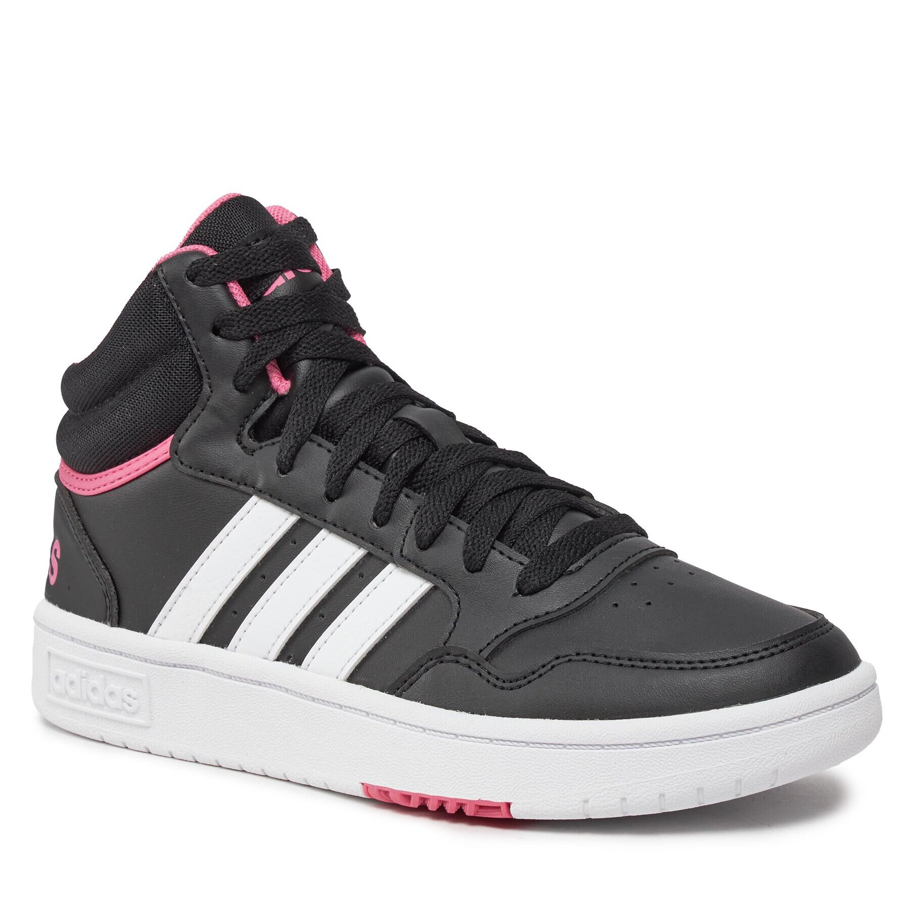 adidas Обувки Hoops 3.0 Mid Shoes IG7896 Черен - Pepit.bg