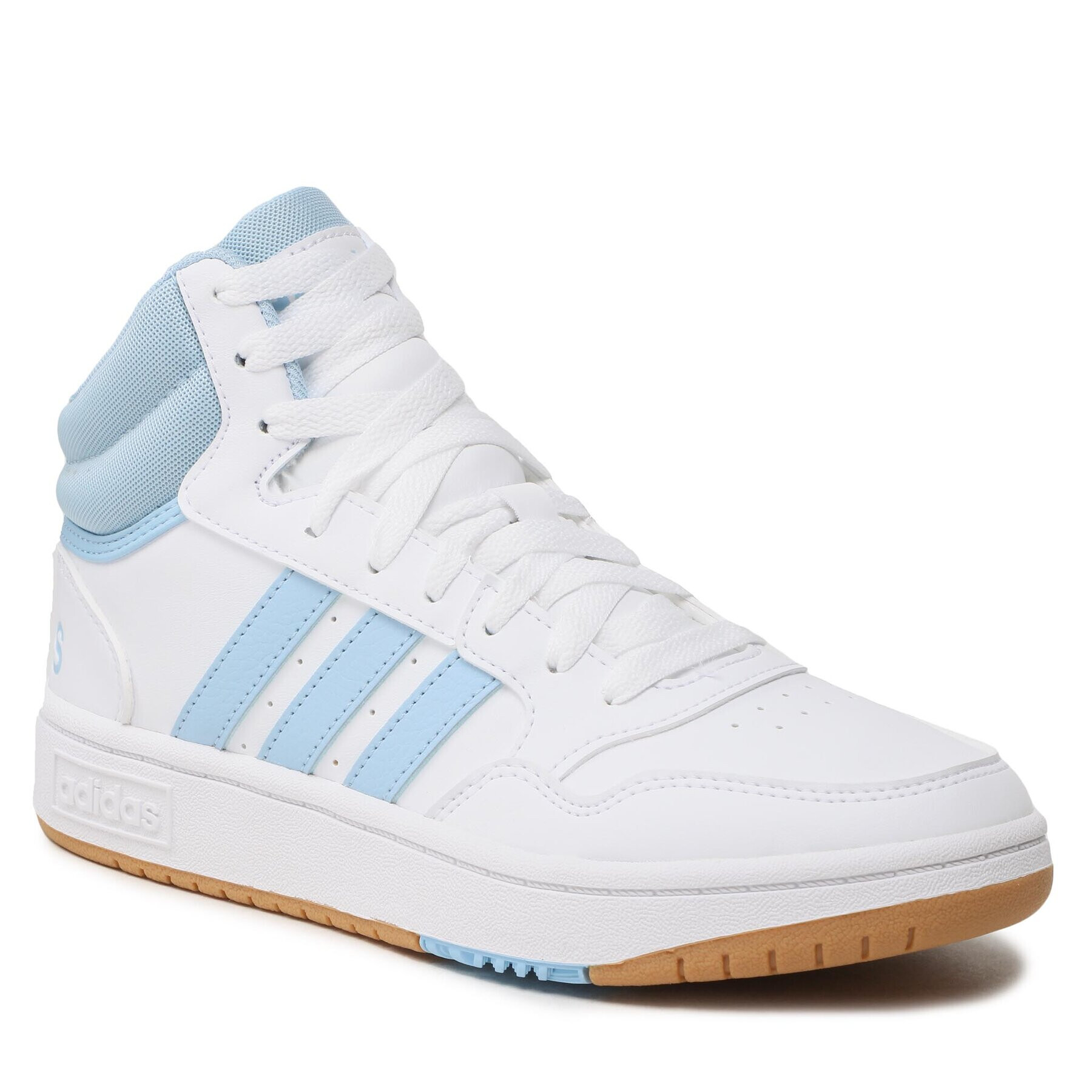 adidas Обувки Hoops 3.0 Mid W F5321 Бял - Pepit.bg
