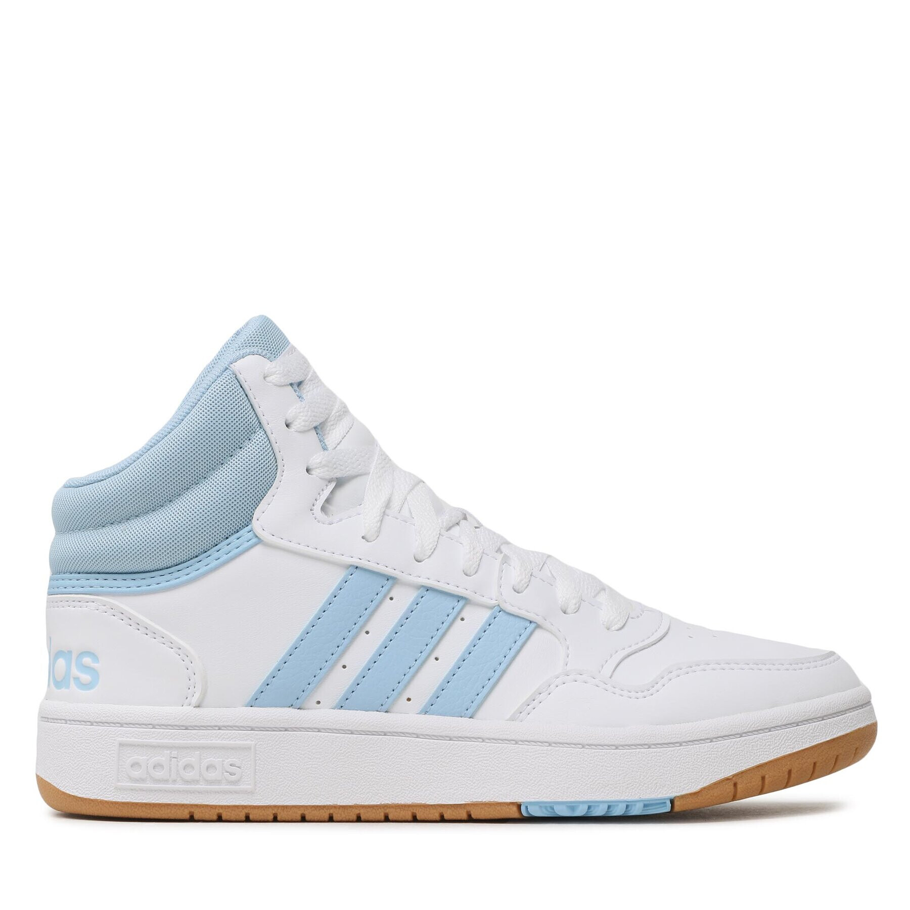 adidas Обувки Hoops 3.0 Mid W F5321 Бял - Pepit.bg