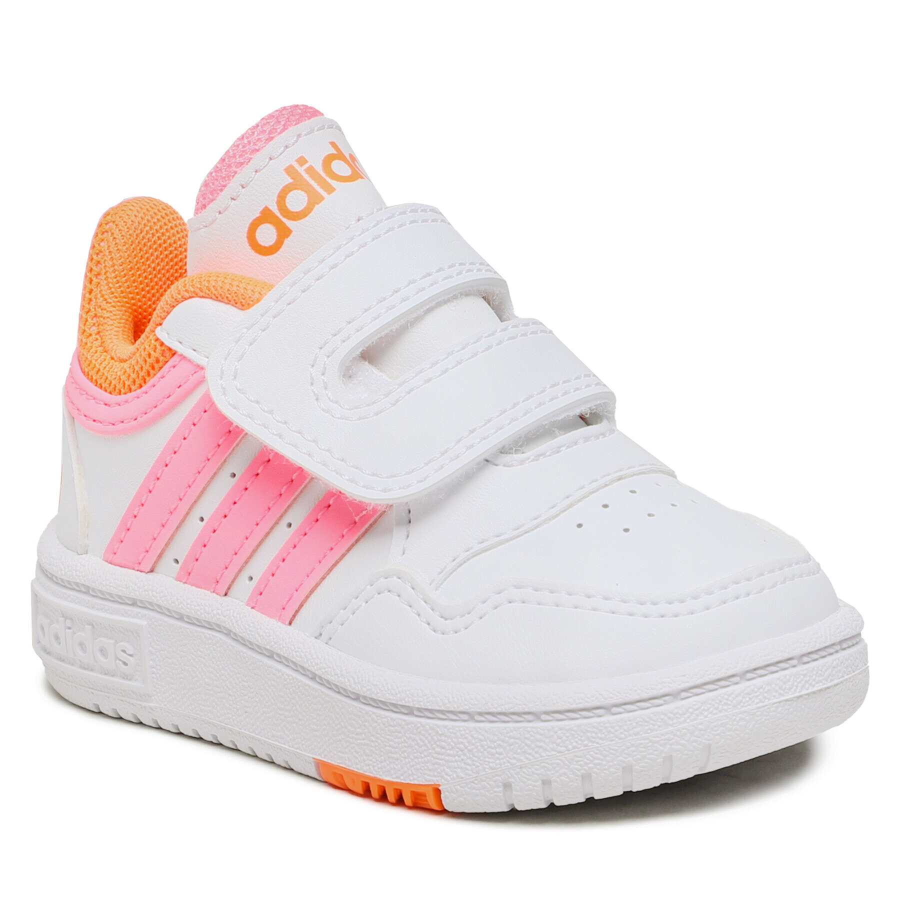 adidas Обувки Hoops H03859 Бял - Pepit.bg