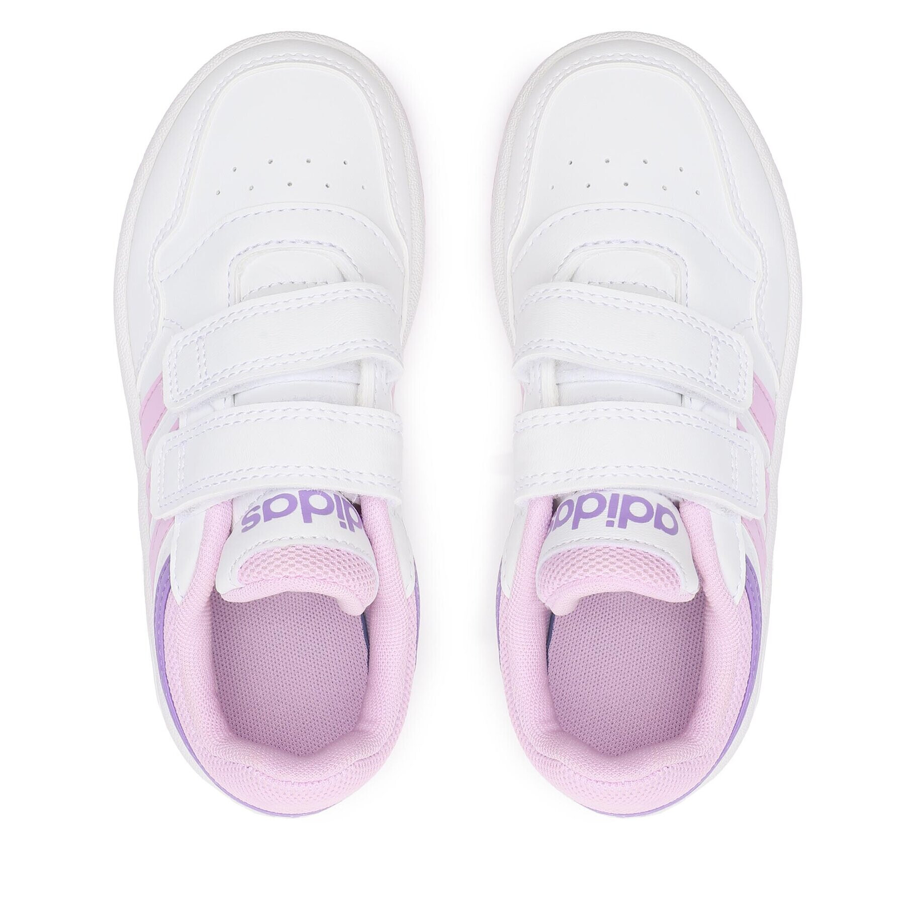 adidas Обувки Hoops Lifestyle IF5319 Бял - Pepit.bg