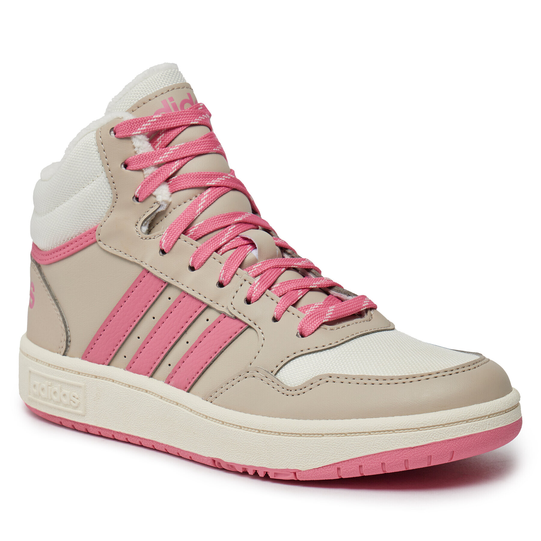 adidas Обувки Hoops Mid 3.0 Shoes Kids IF7739 Бежов - Pepit.bg