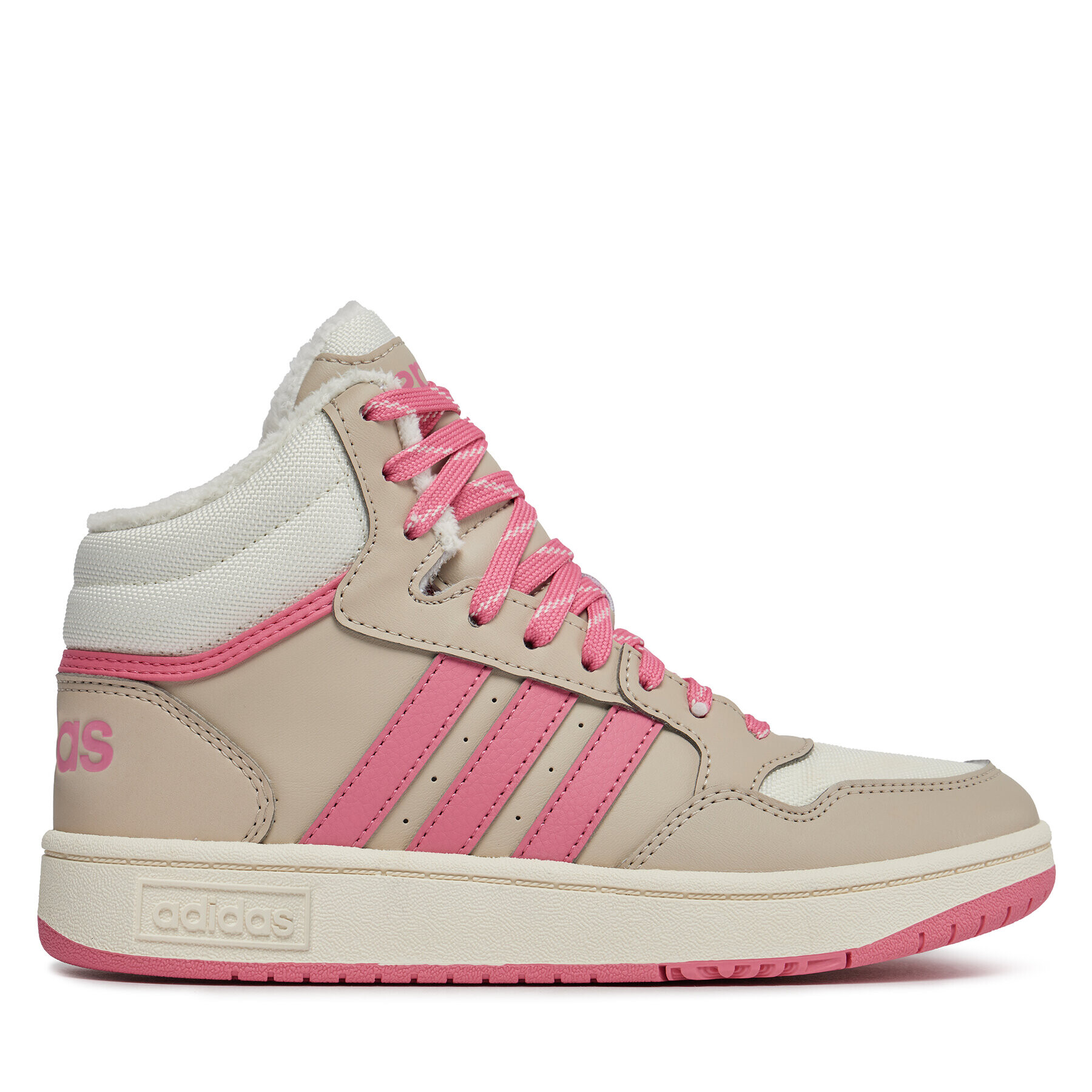 adidas Обувки Hoops Mid 3.0 Shoes Kids IF7739 Бежов - Pepit.bg