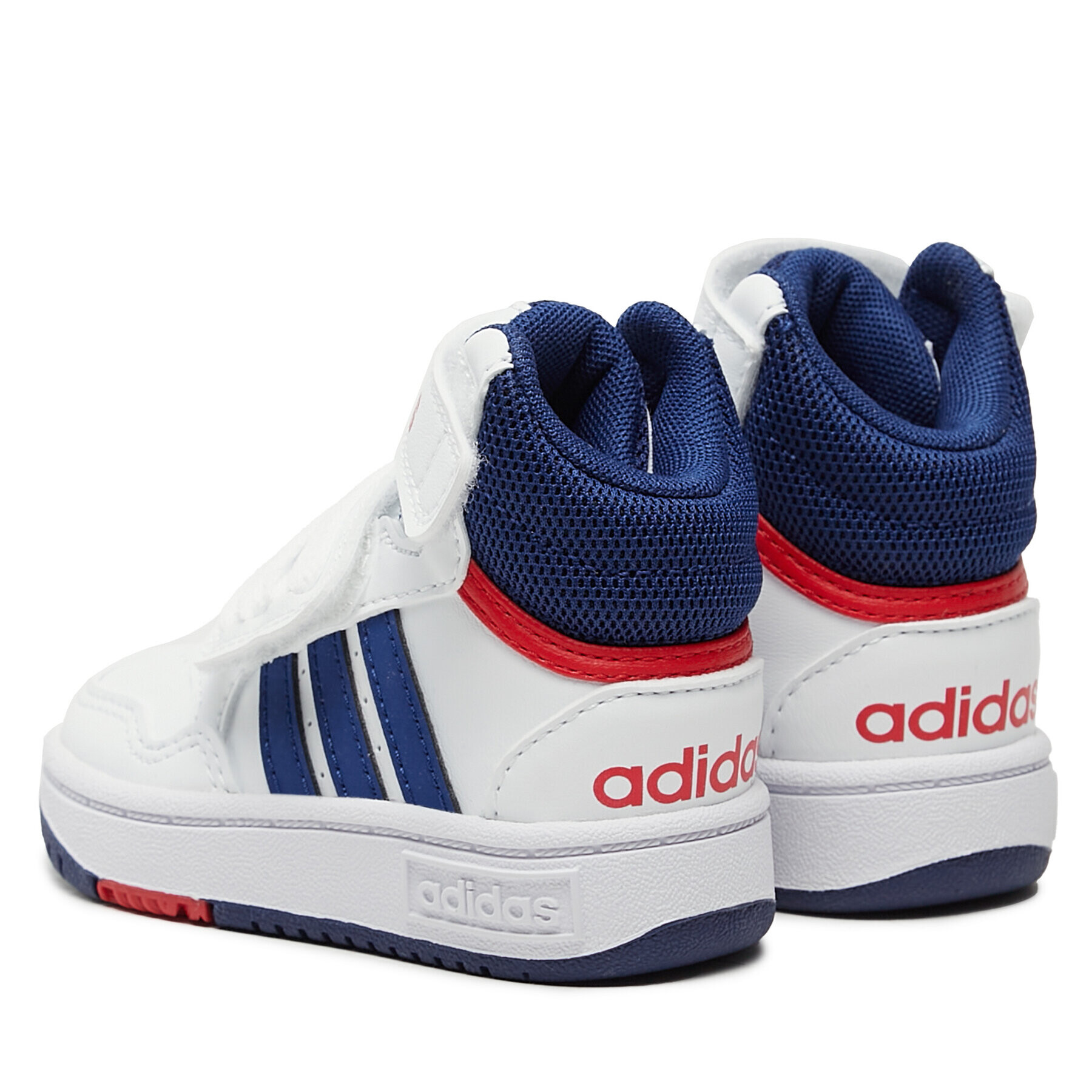 adidas Обувки Hoops Mid GZ9650 Бял - Pepit.bg