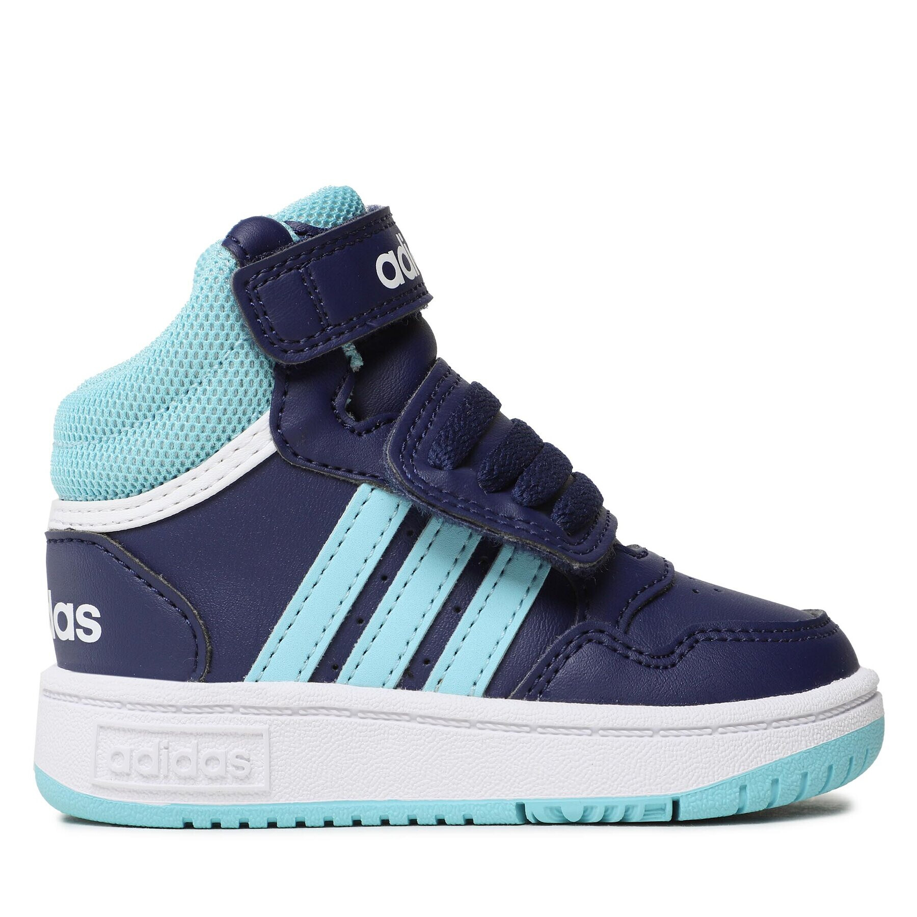 adidas Обувки Hoops Mid Shoes IF5314 Син - Pepit.bg