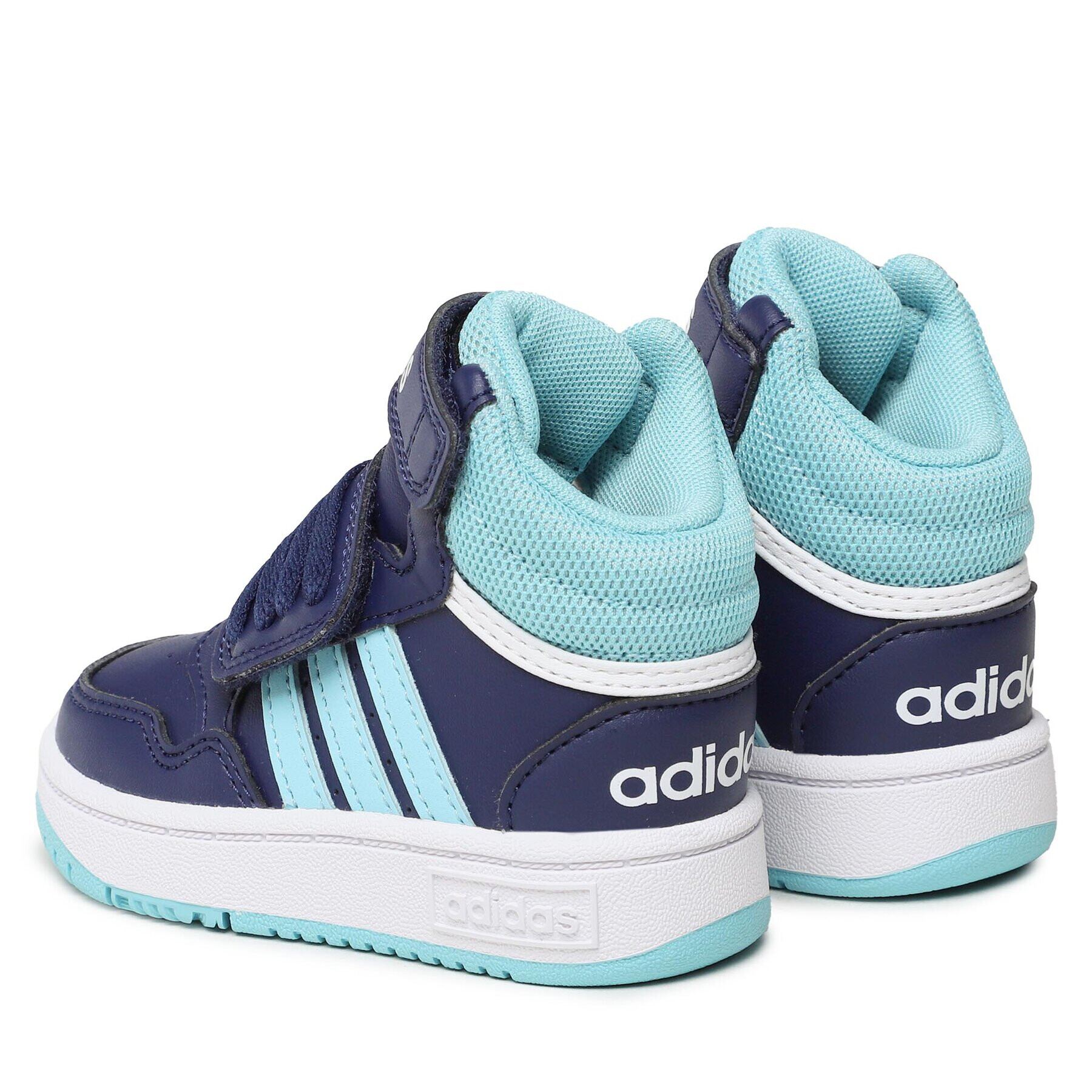 adidas Обувки Hoops Mid Shoes IF5314 Син - Pepit.bg