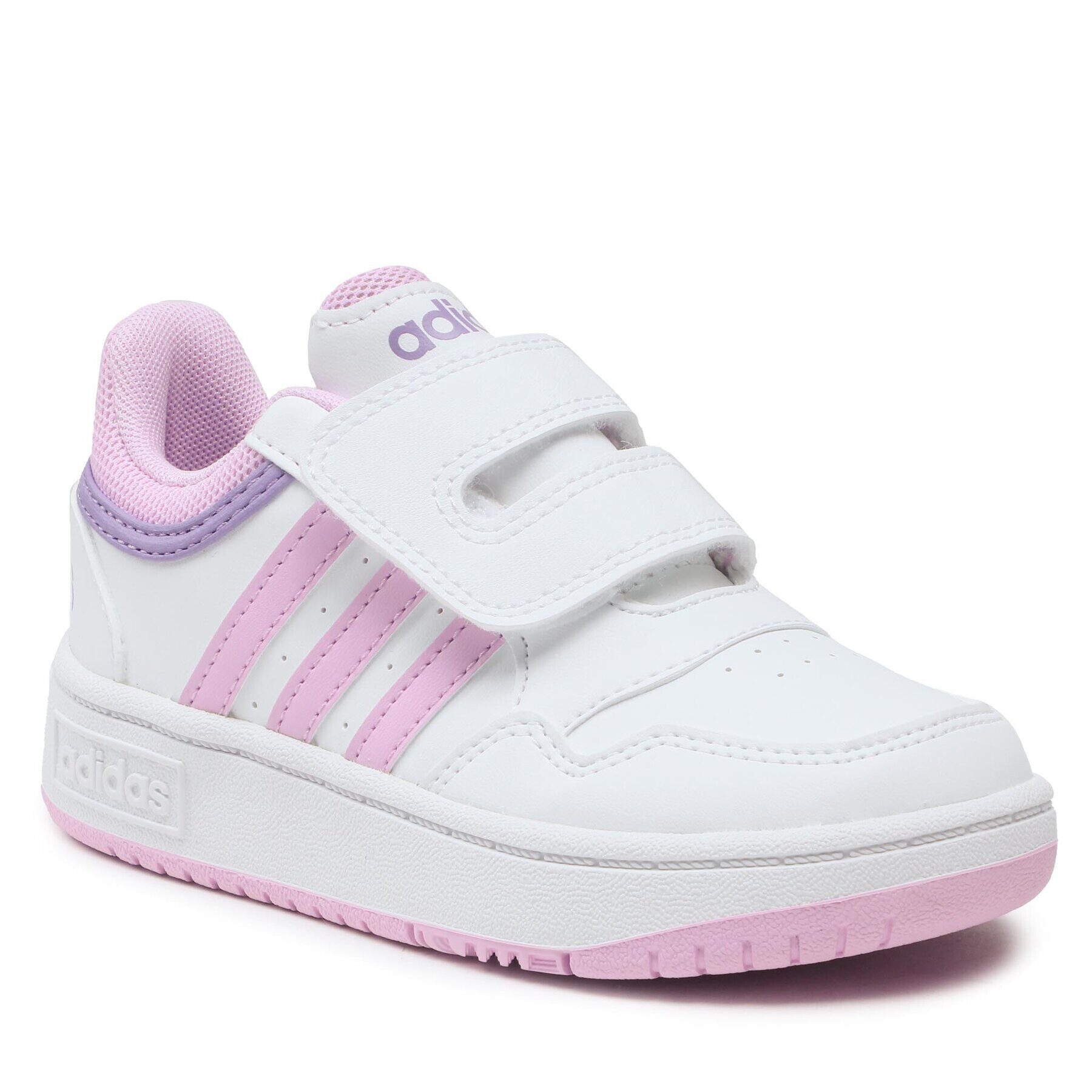 adidas Обувки Hoops Shoes IF7734 Бял - Pepit.bg