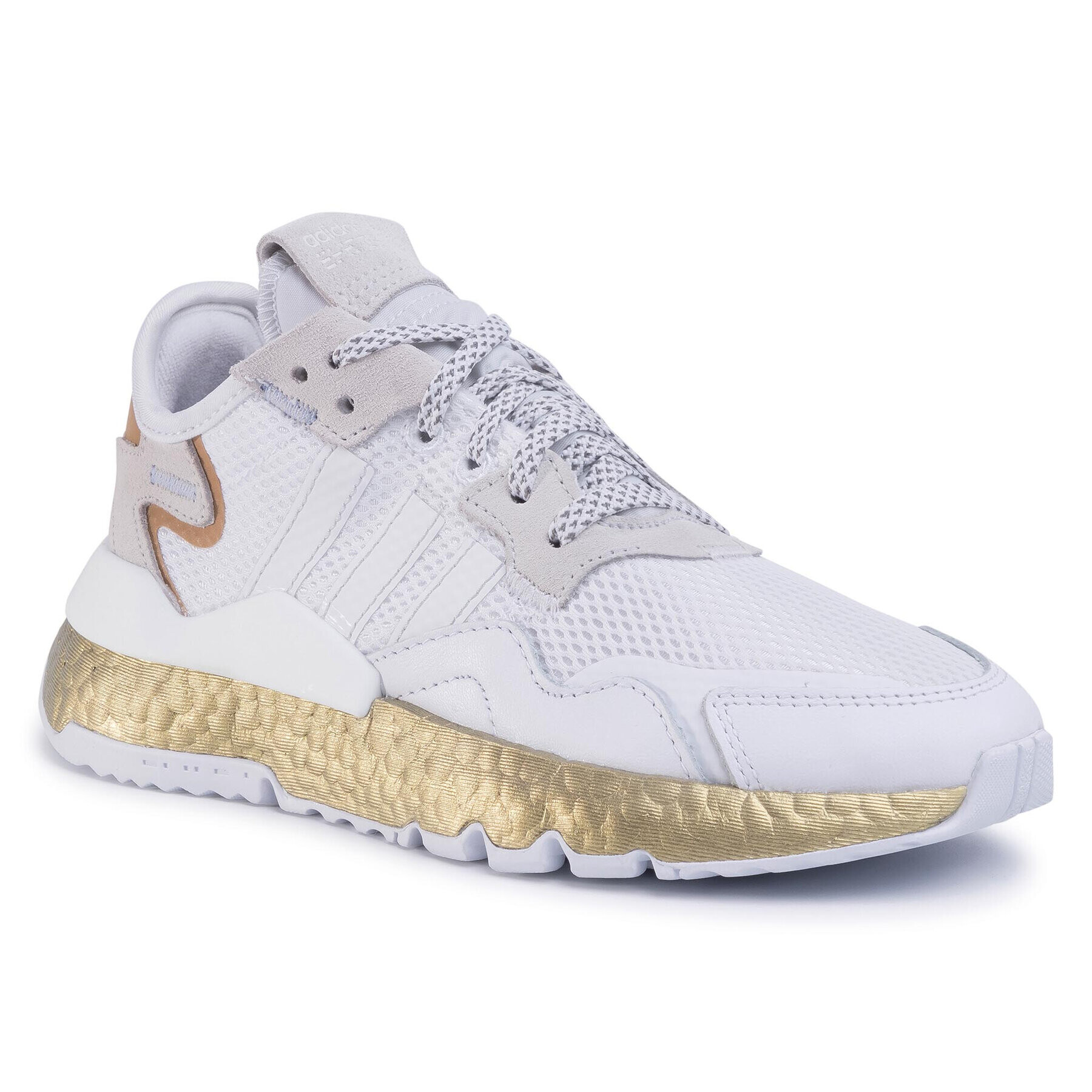 adidas Обувки Nite Jogger W FV4138 Бял - Pepit.bg