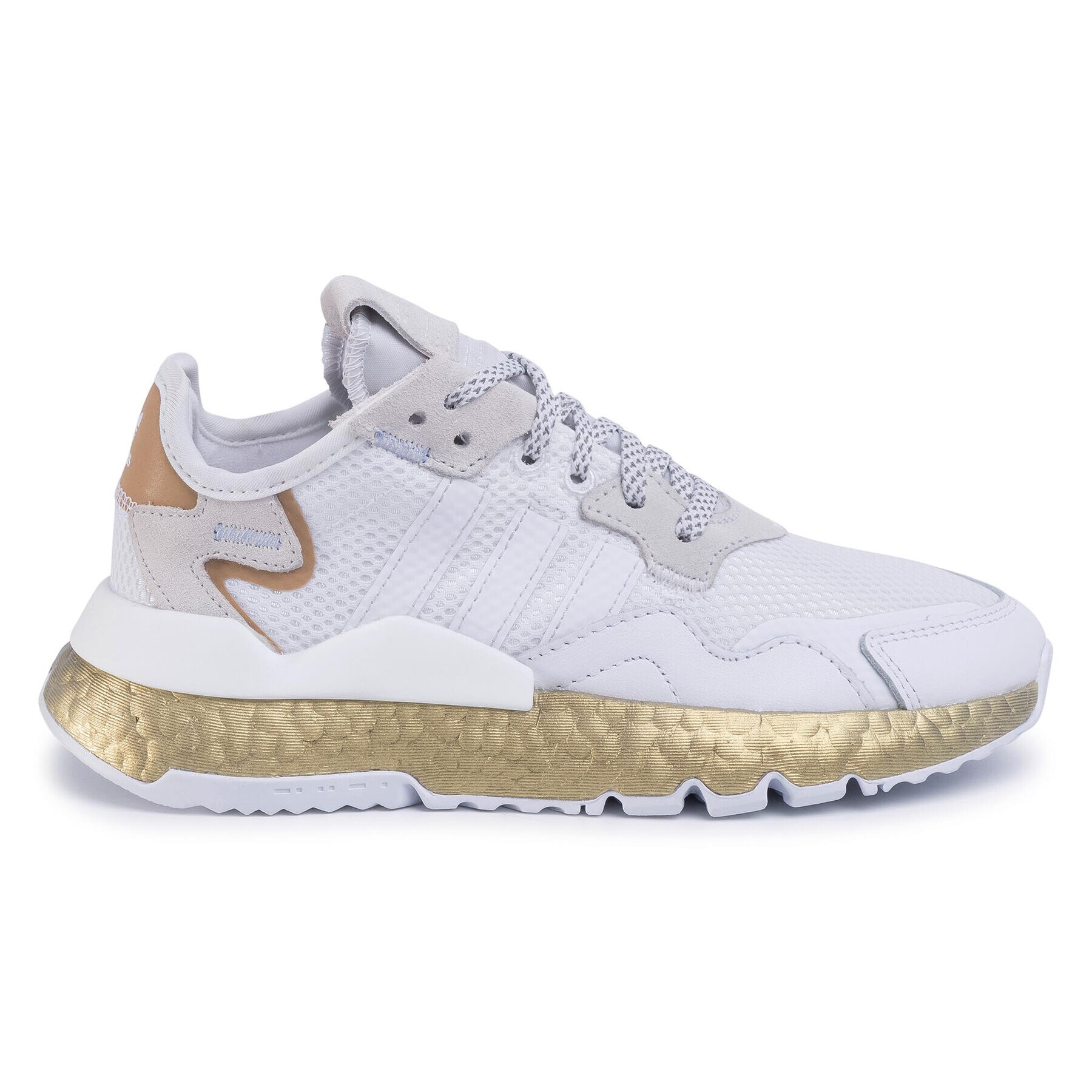 adidas Обувки Nite Jogger W FV4138 Бял - Pepit.bg