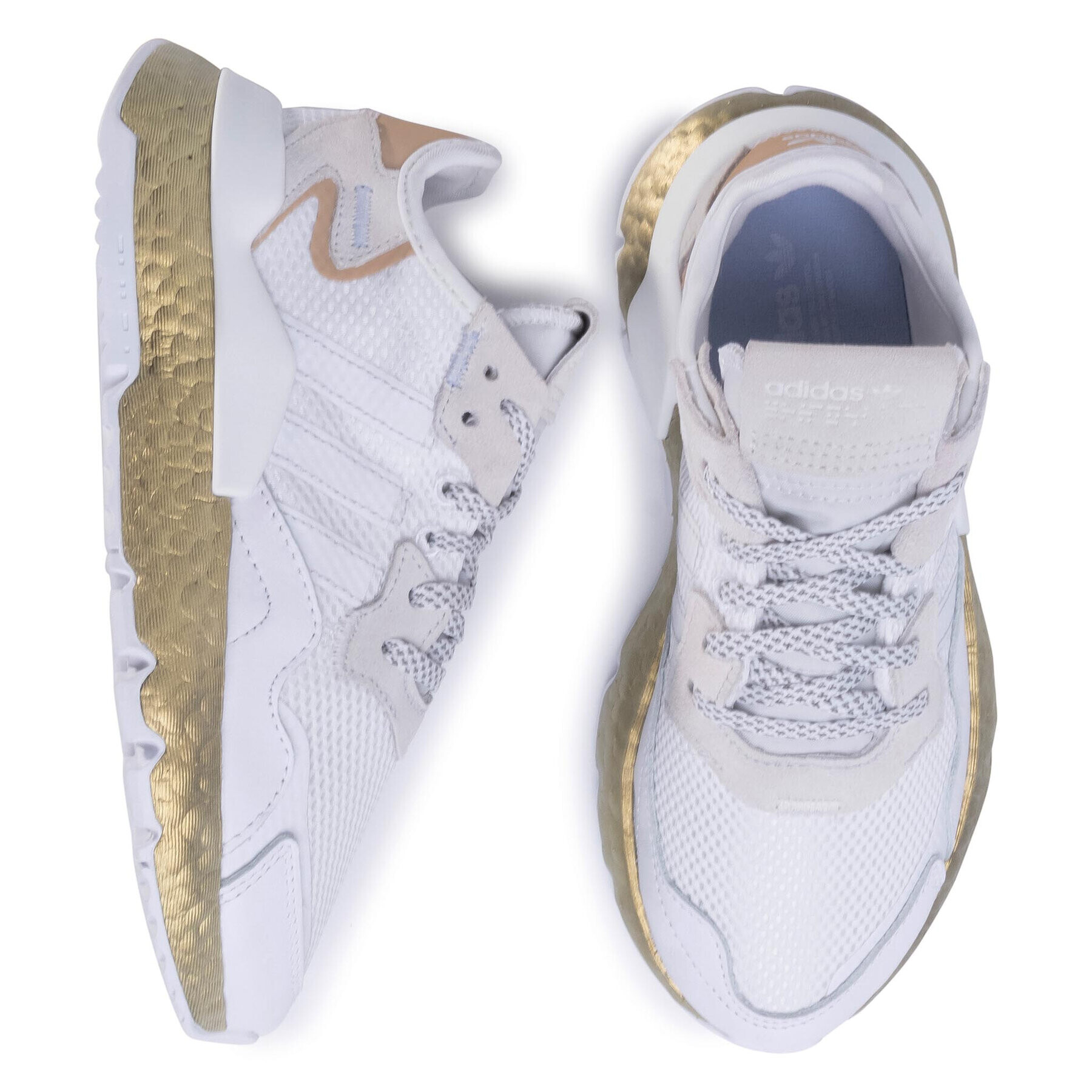 adidas Обувки Nite Jogger W FV4138 Бял - Pepit.bg