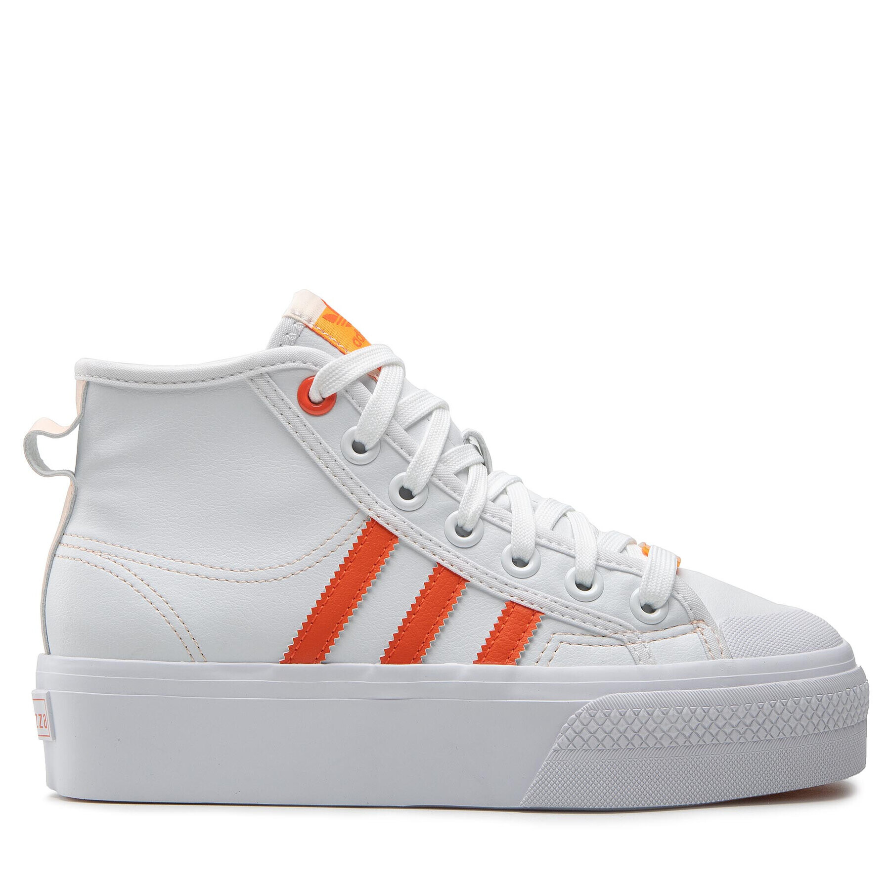 adidas Обувки Nizza Platform Mid Her Veg GY1897 Бял - Pepit.bg