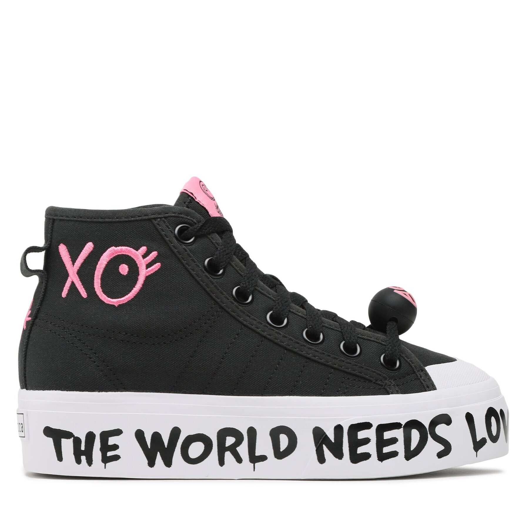 adidas Обувки Nizza Platform Mid Shoes HQ6867 Черен - Pepit.bg