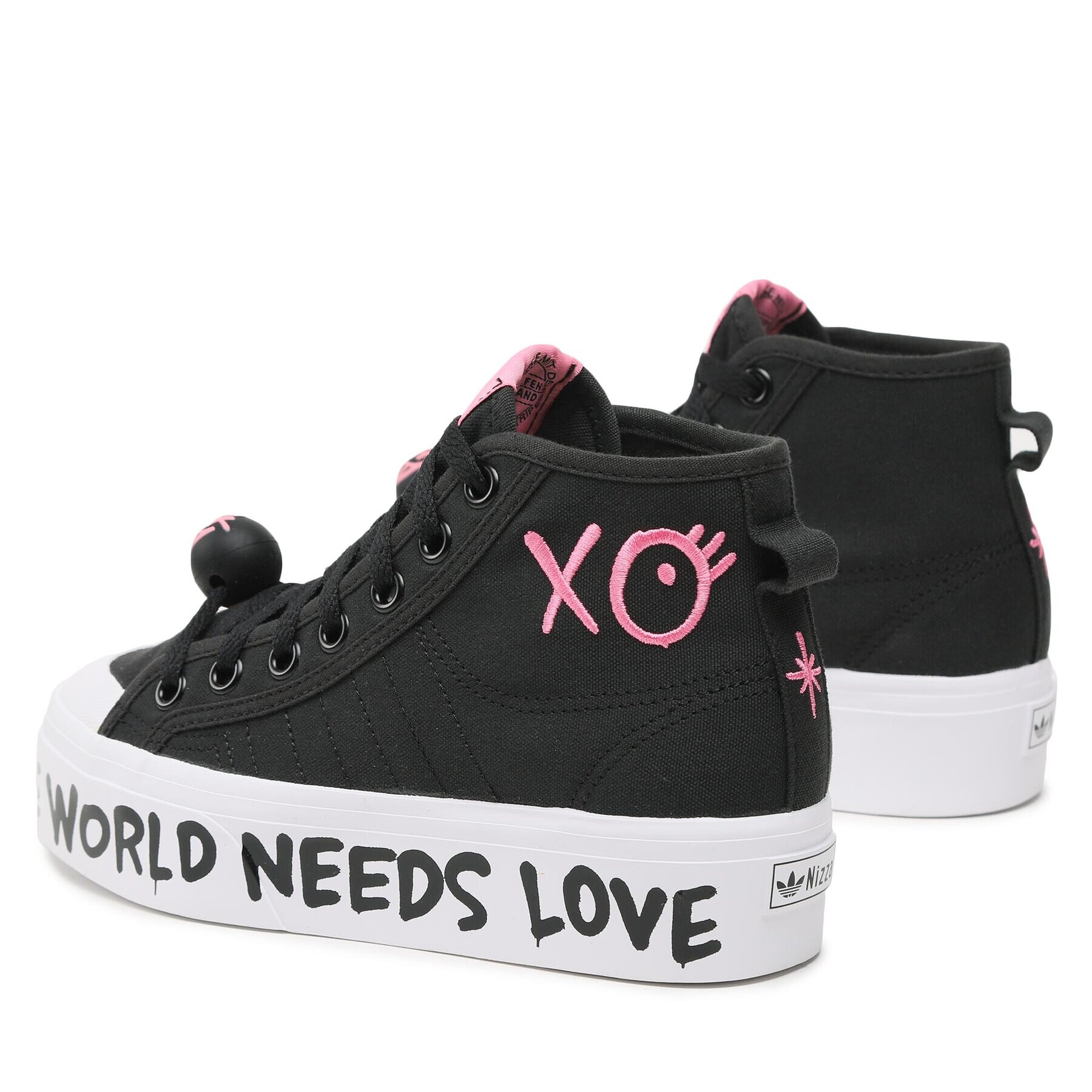 adidas Обувки Nizza Platform Mid Shoes HQ6867 Черен - Pepit.bg