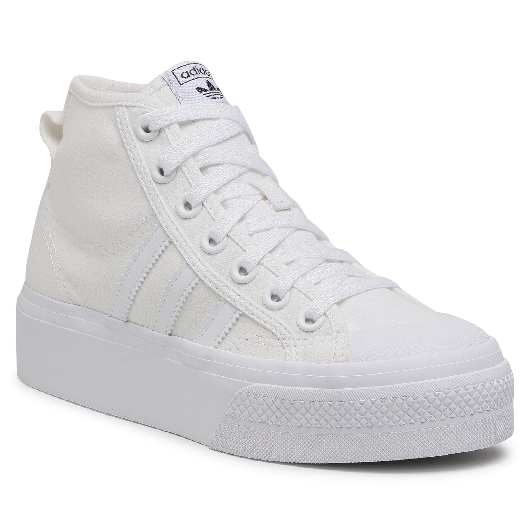 adidas Обувки Nizza Platform Mid W FY2782 Бял - Pepit.bg