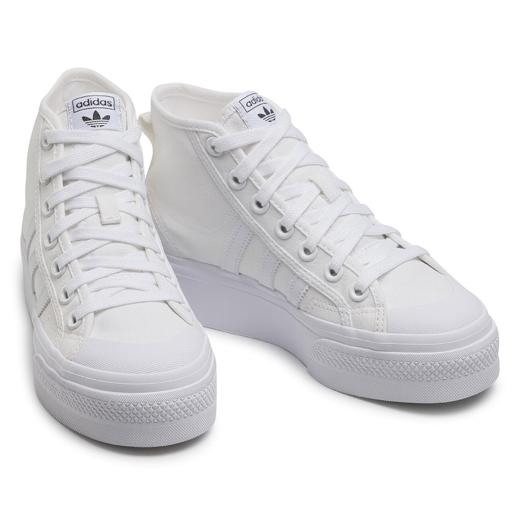 adidas Обувки Nizza Platform Mid W FY2782 Бял - Pepit.bg