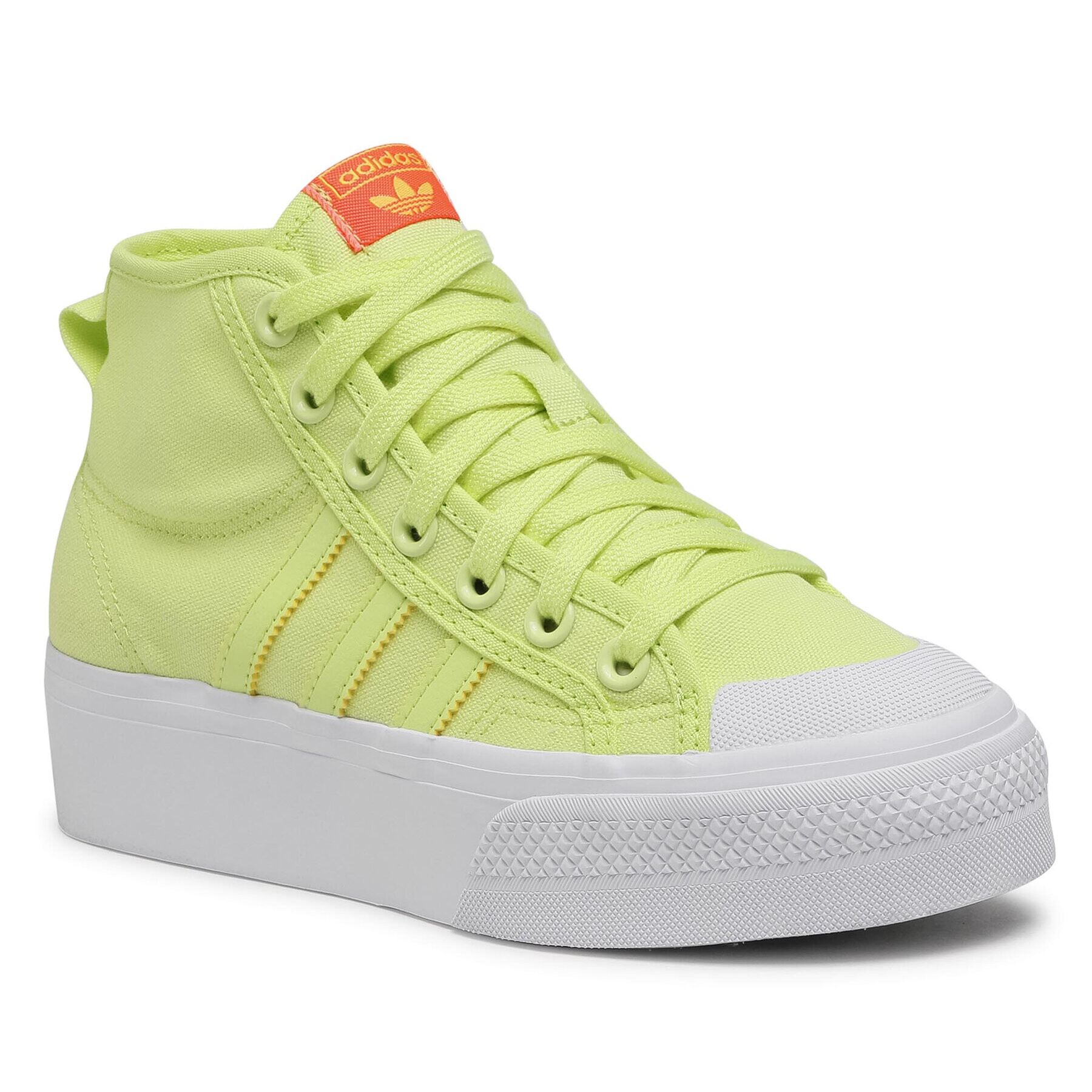 adidas Обувки Nizza Platform Mid W FY7580 Жълт - Pepit.bg