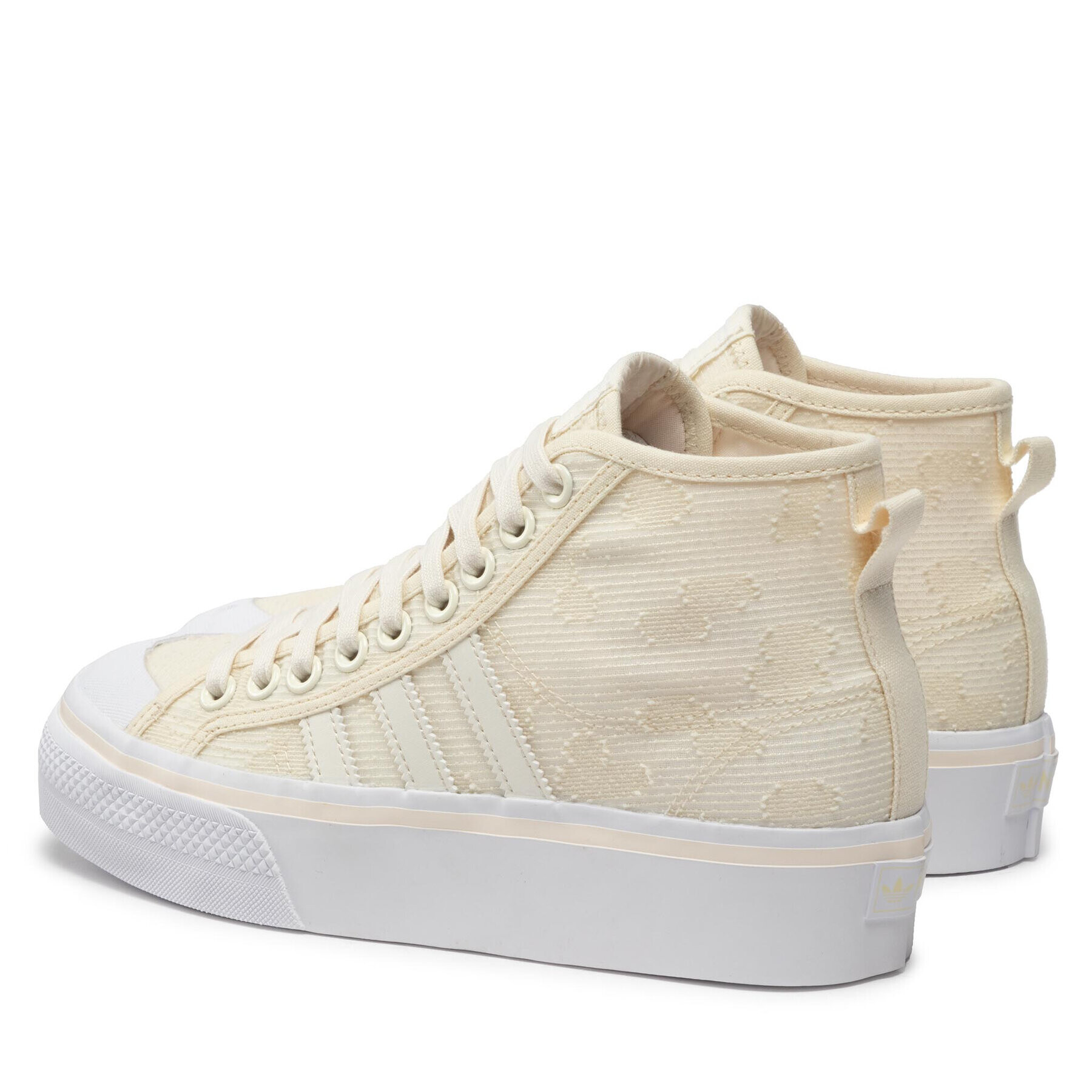 adidas Обувки Nizza Platform Mid W GX8356 Бежов - Pepit.bg