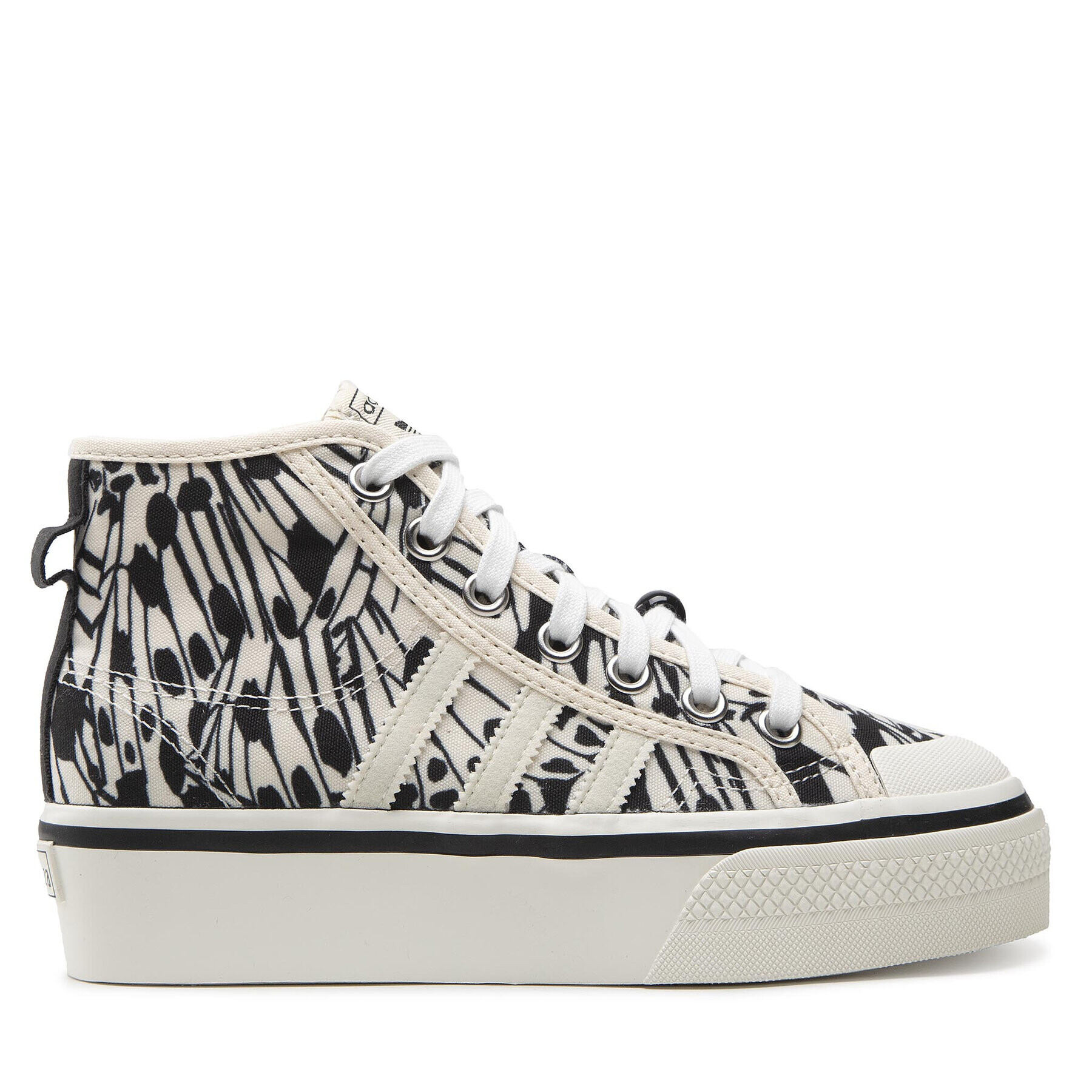 adidas Обувки Nizza Platform Mid W GY9424 Бял - Pepit.bg