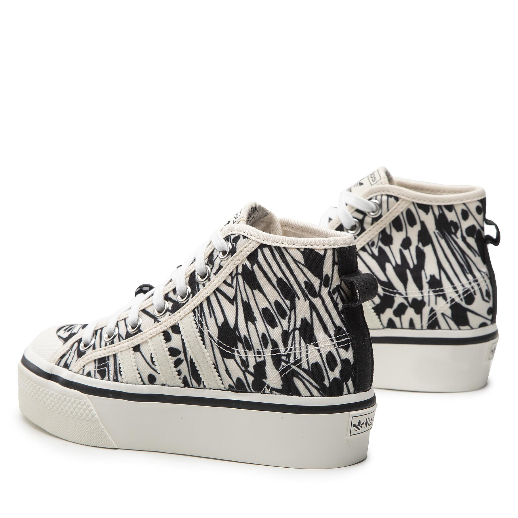 adidas Обувки Nizza Platform Mid W GY9424 Бял - Pepit.bg