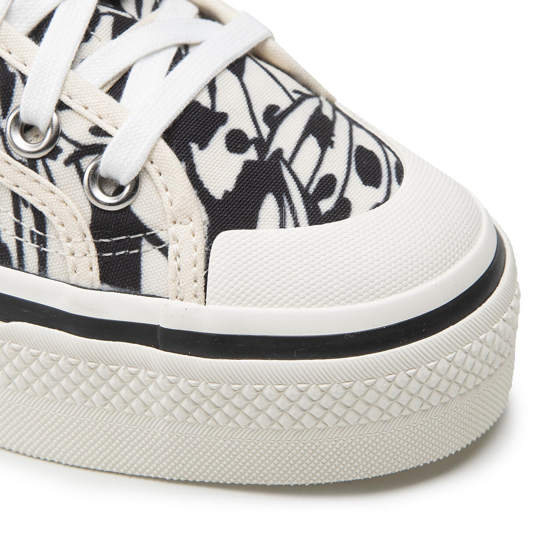 adidas Обувки Nizza Platform Mid W GY9424 Бял - Pepit.bg