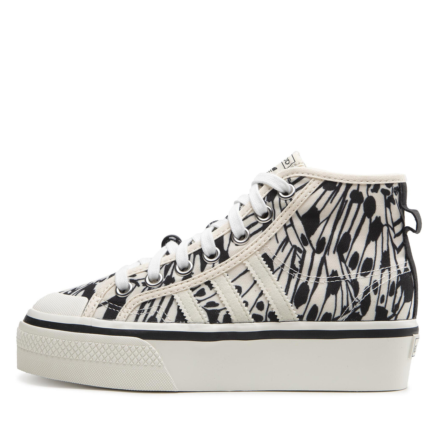 adidas Обувки Nizza Platform Mid W GY9424 Бял - Pepit.bg