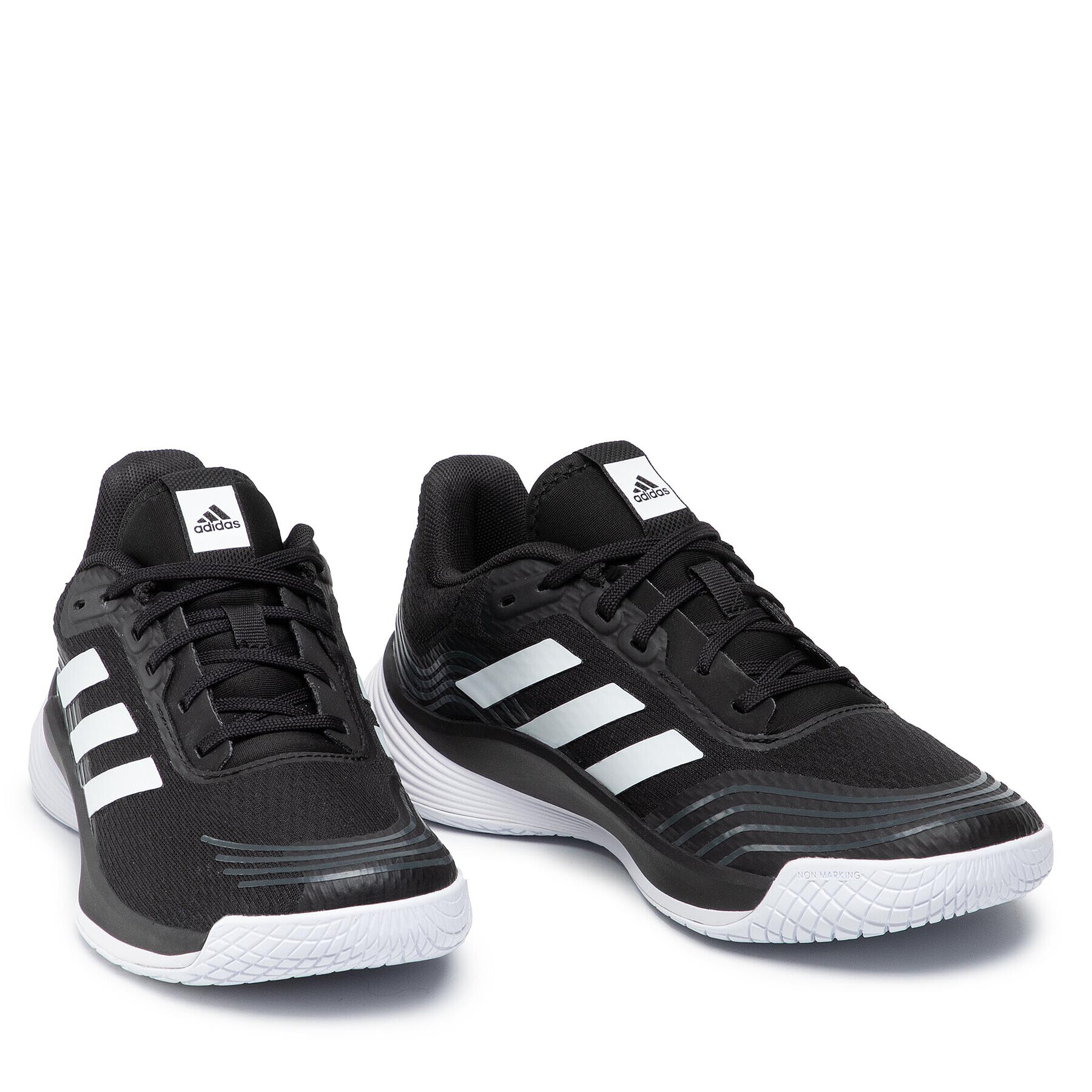 adidas Обувки Novaflight Primegreen GX8190 Черен - Pepit.bg