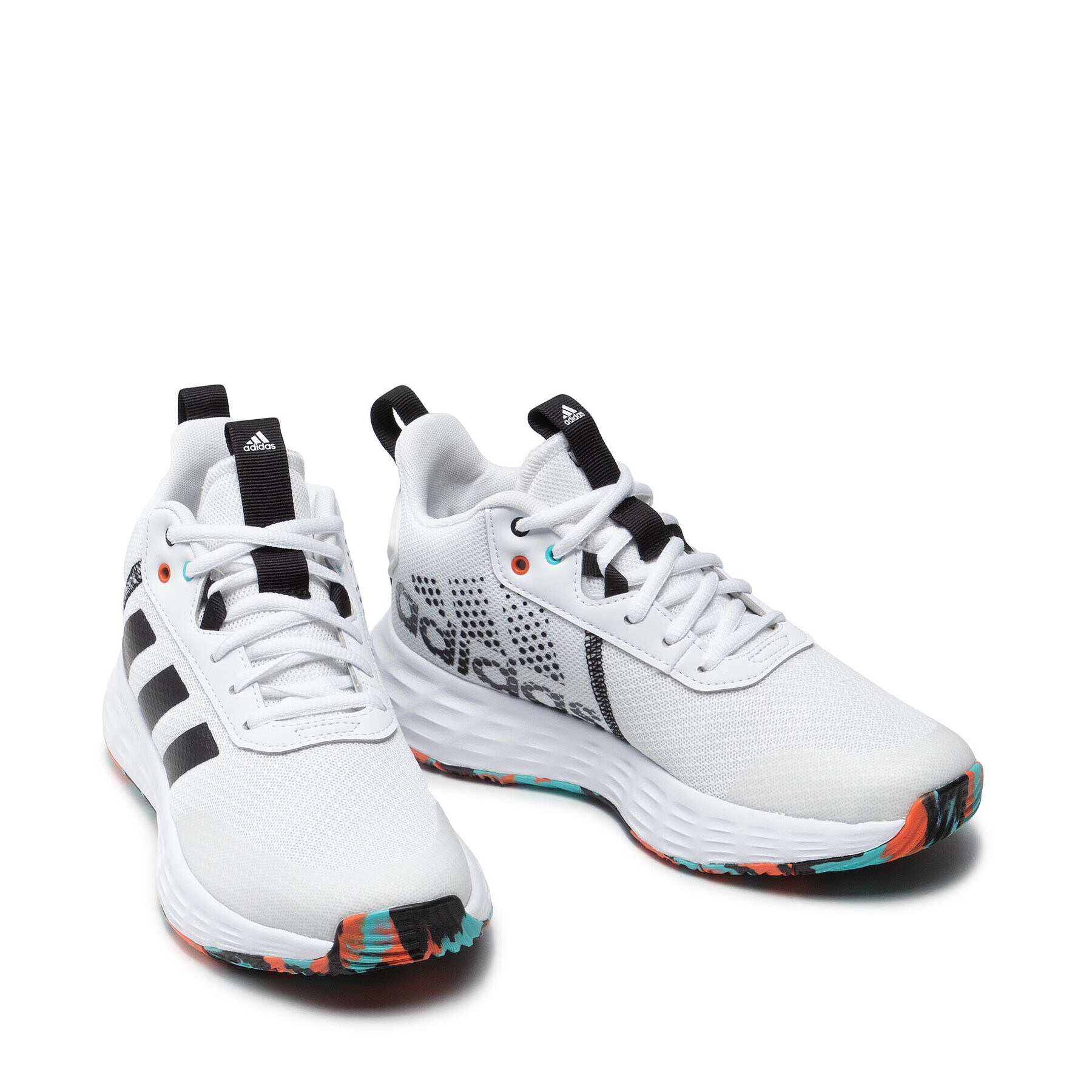 adidas Обувки Ownthegame 2.0 K H01556 Бял - Pepit.bg