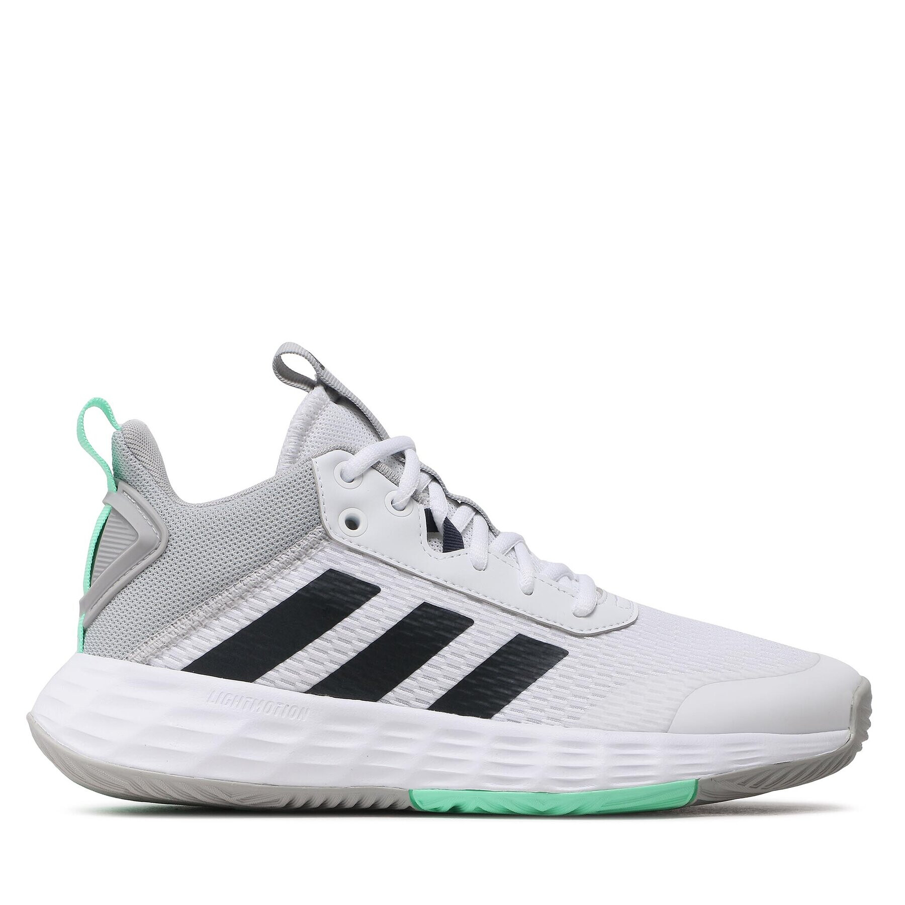 adidas Обувки OwnTheGame 2.0 Lightmotion Sport Basketball Mid Shoes HP7888 Бял - Pepit.bg