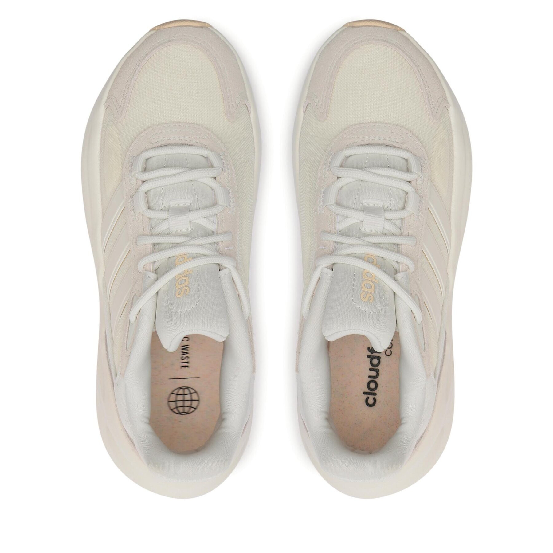 adidas Обувки Ozelle Cloudfoam GX1727 Бял - Pepit.bg