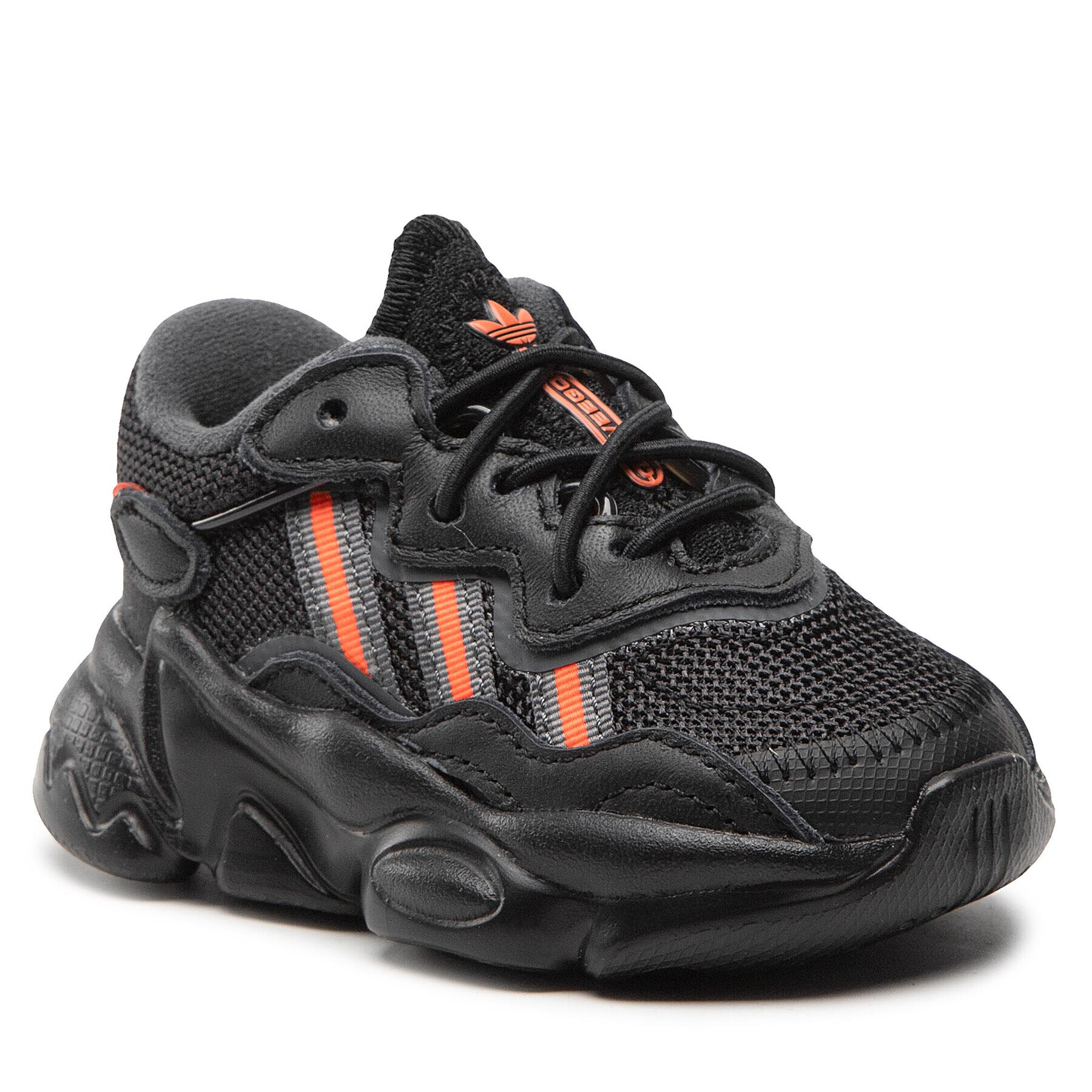 adidas Обувки Ozweego El I GW7219 Черен - Pepit.bg