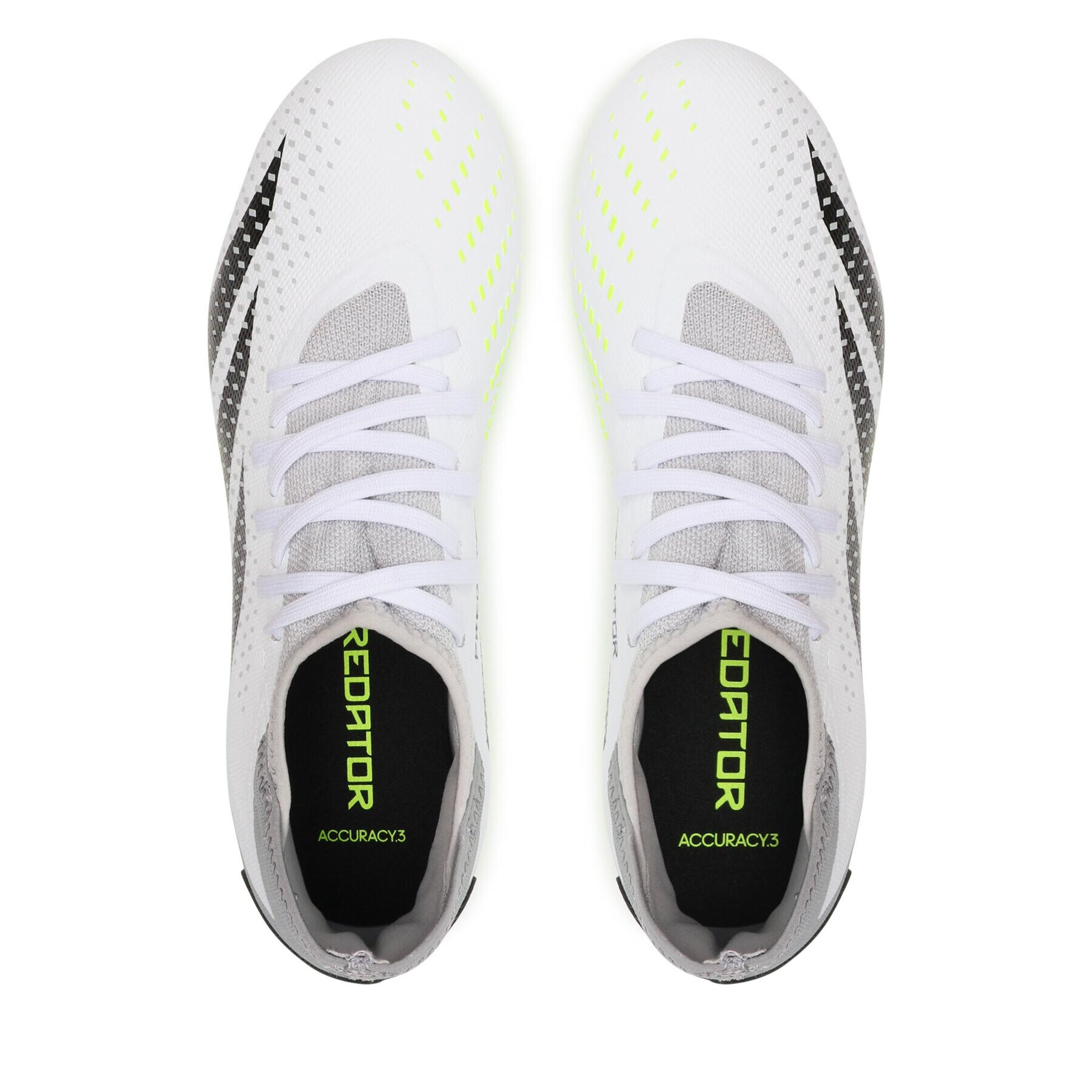 adidas Обувки Predator Accuracy.3 Firm Ground GZ0024 Бял - Pepit.bg