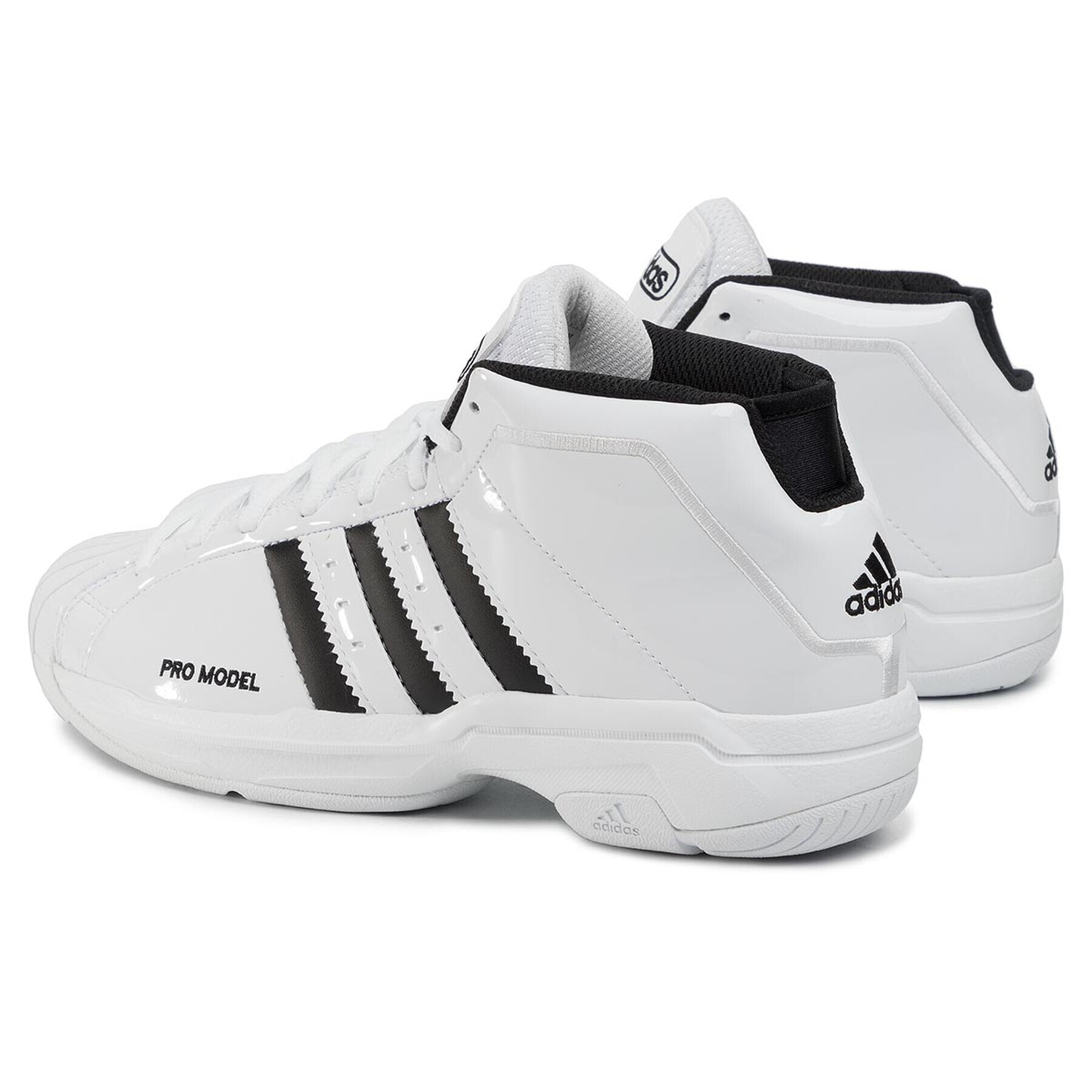 adidas Обувки Pro Model 2G EF9824 Бял - Pepit.bg