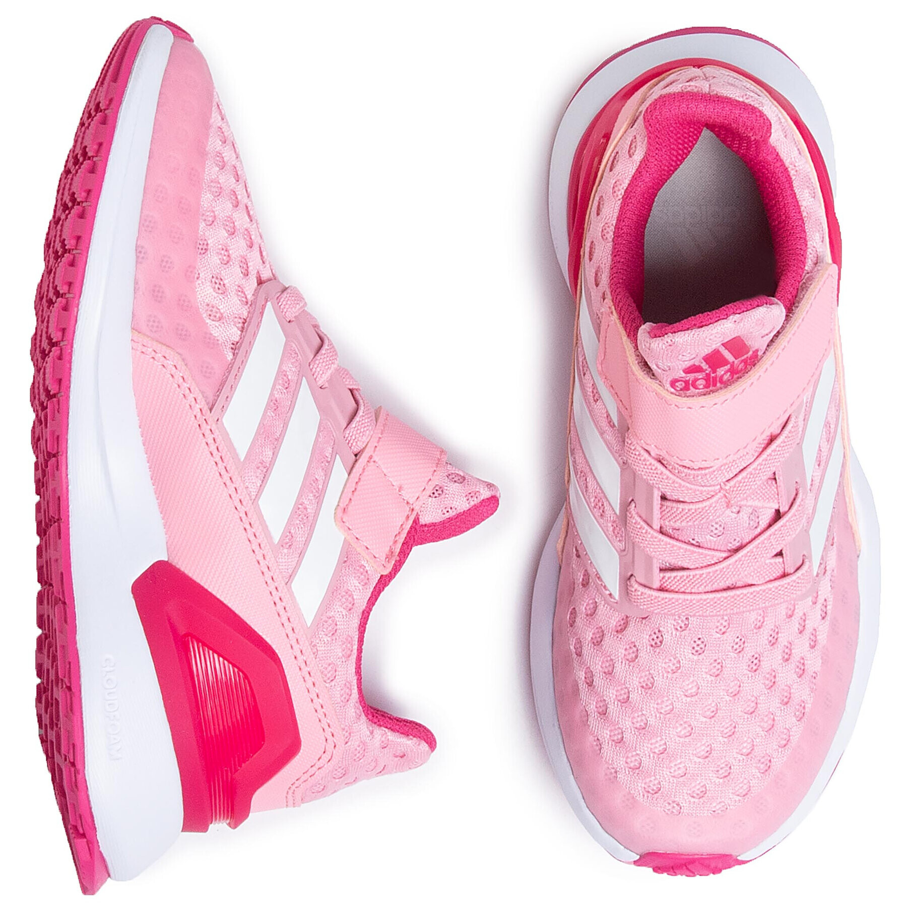 adidas Обувки RapidaRun El K EF9261 Розов - Pepit.bg