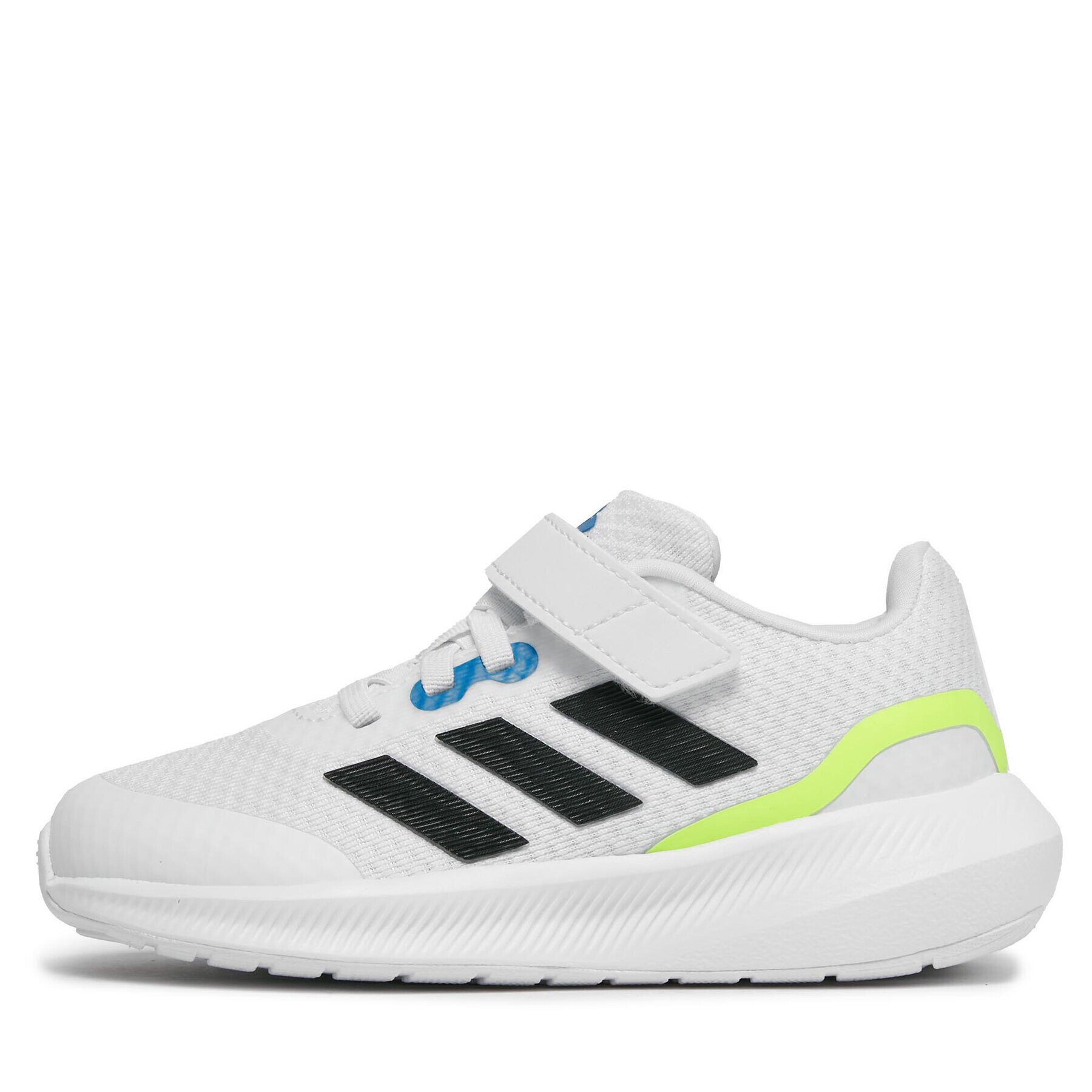 adidas Обувки RunFalcon 3.0 Elastic Lace Top Strap Shoes IG7279 Бял - Pepit.bg